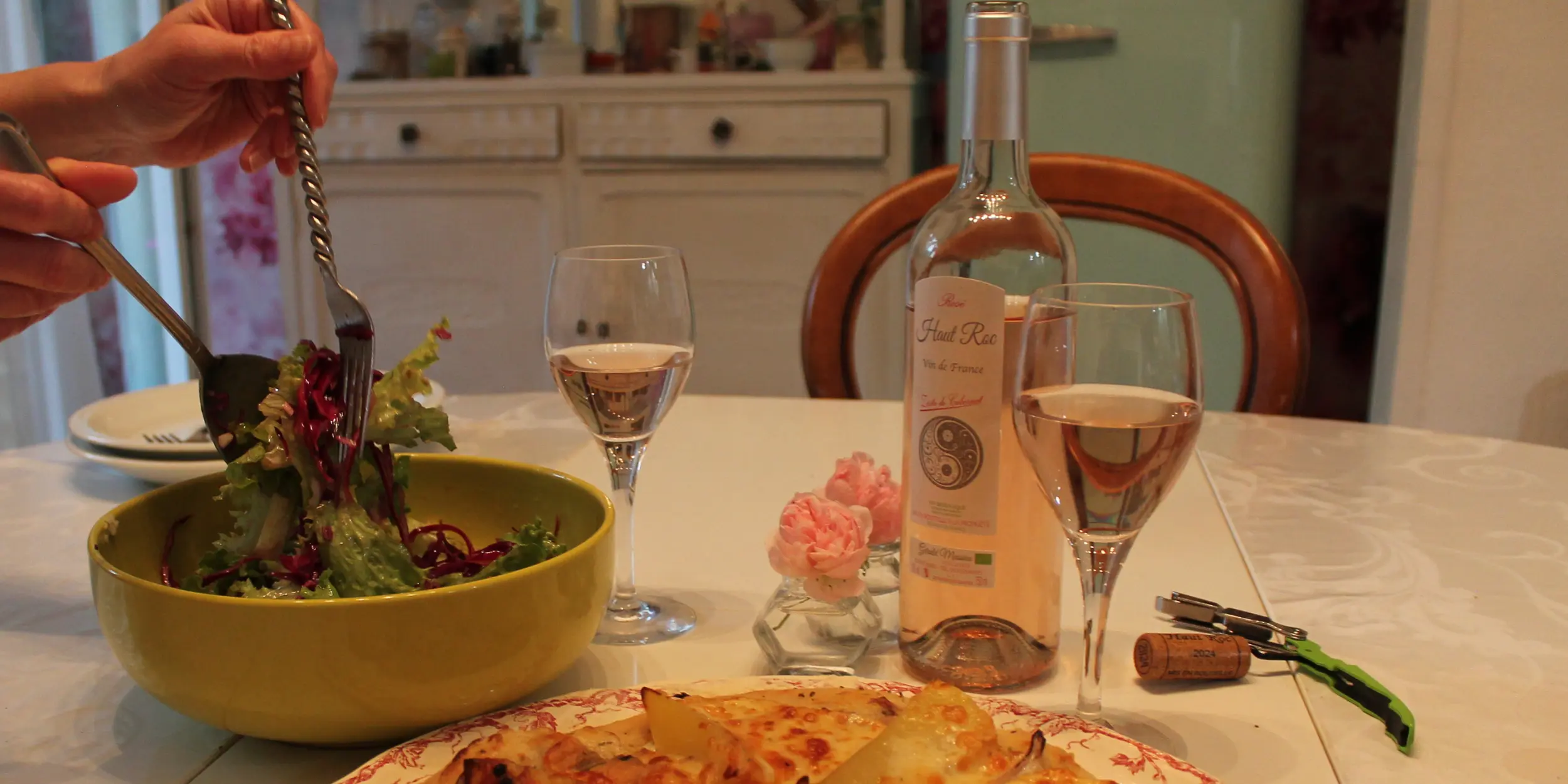 Vin rosé Bio du Château Haut Roc pour des moments décontractés 