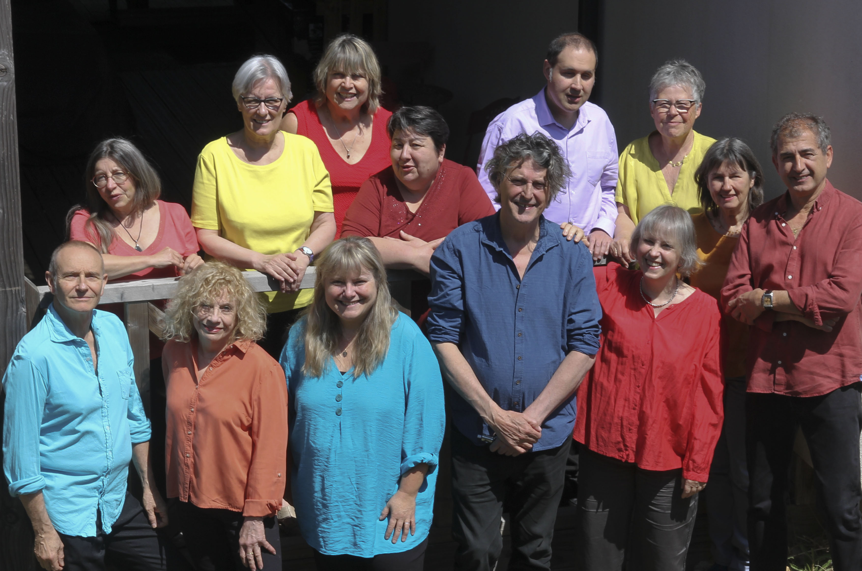 Photo du Groupe vocal Sing Swing (12 chorsites et Jérôme Destours) 