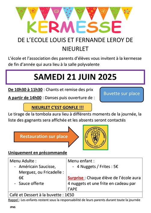 Kermesse de l ecole
