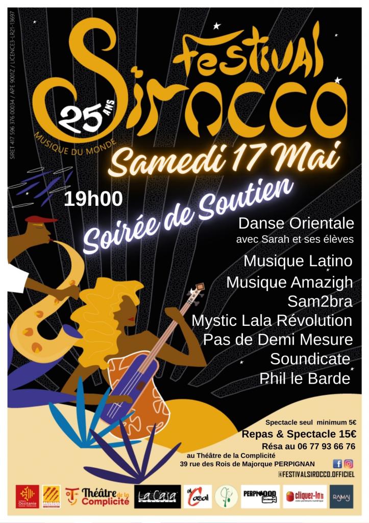 Soiree de soutien sirocco 2025