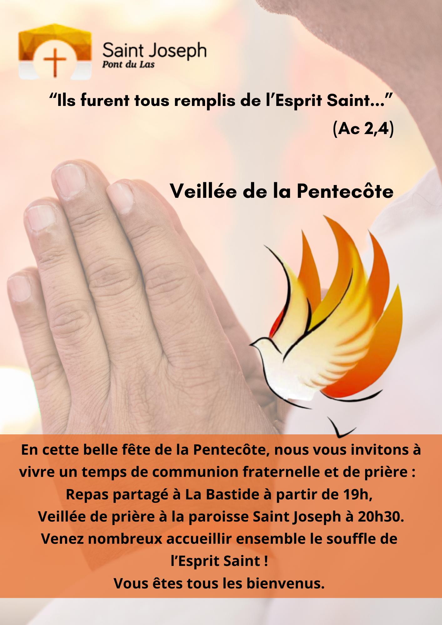 veillée de la pentecôte église st joseph toulon