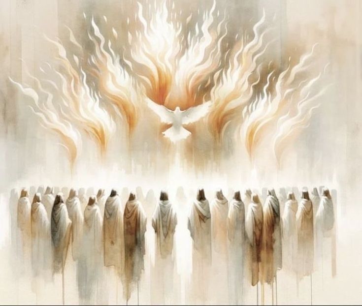 Jésus Ascension, que fait Jésus après l’Ascension, entre l’Ascension et la Pentecôte, méditation chrétienne, foi chrétienne, Esprit Saint, Jésus intercède, Pentecôte