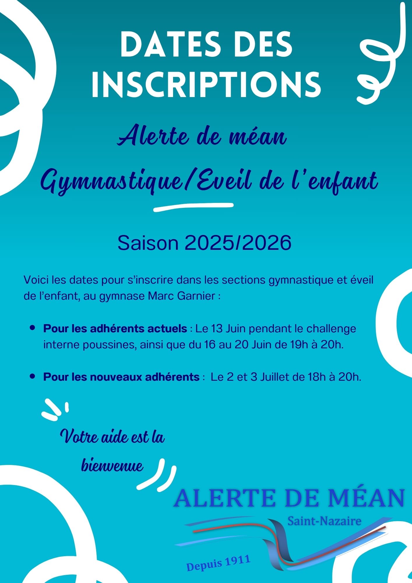 Date-reinscriptions