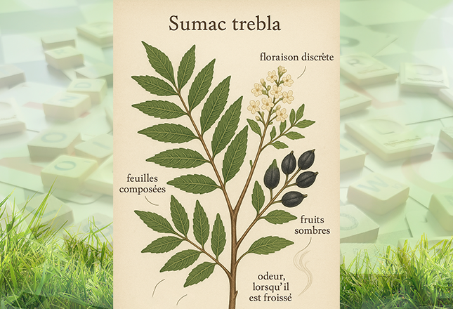 Le « sumac trebla », une plante à connaître pour ne pas se planter dans la vie