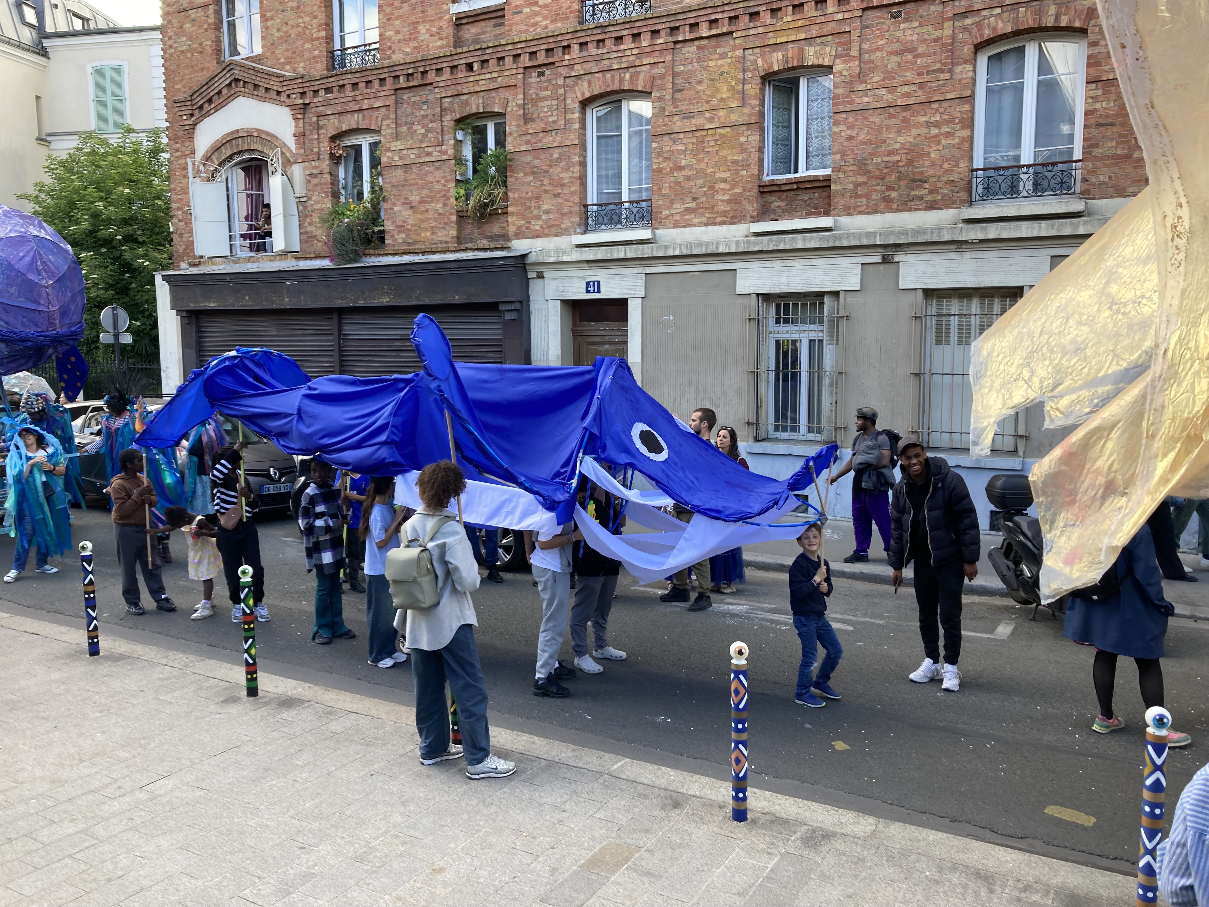 Etoiles du sol au carnaval