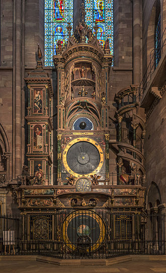 Strasbourg cathedral astronomical clock   diliff