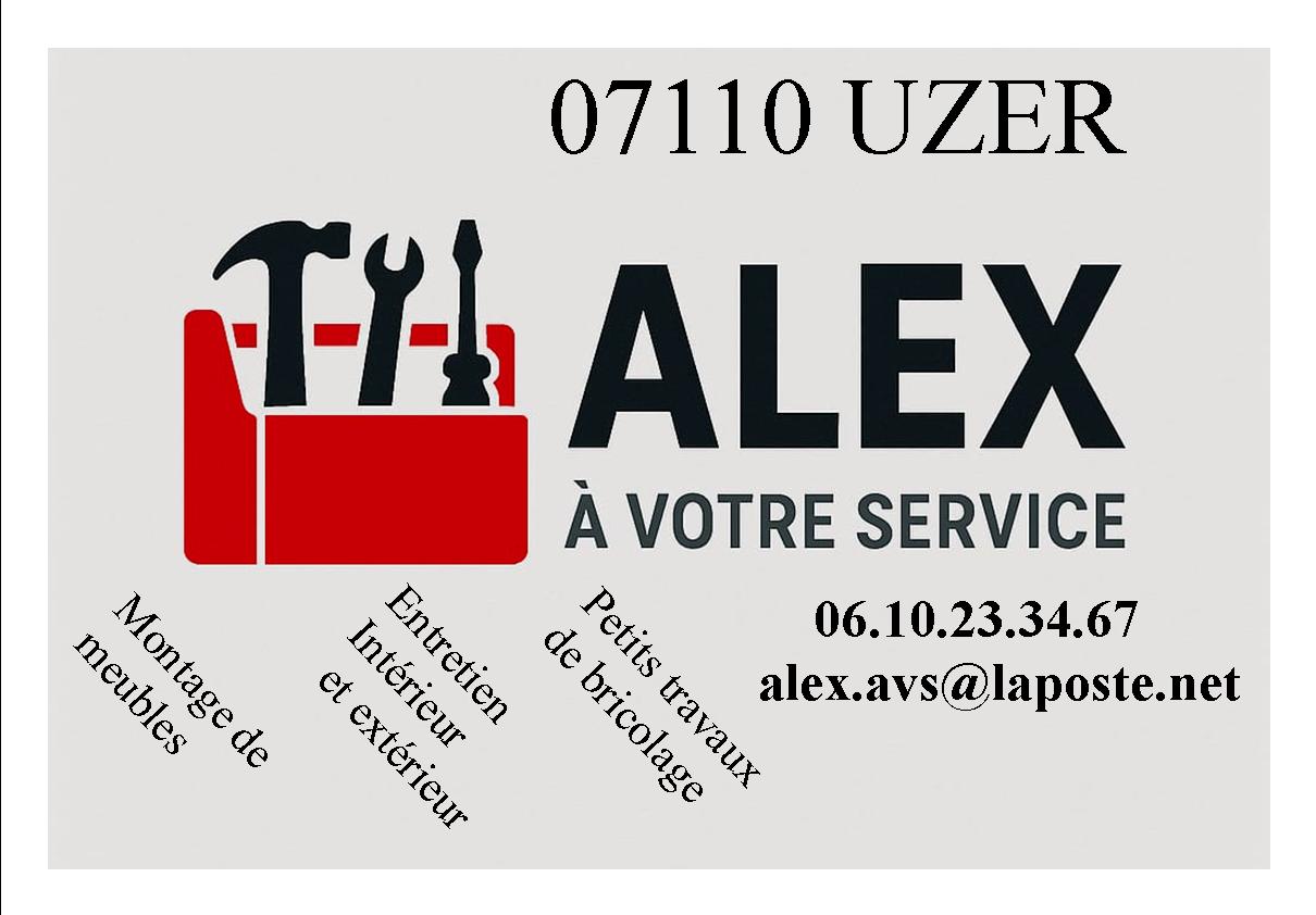 Logo finale alex a votre service