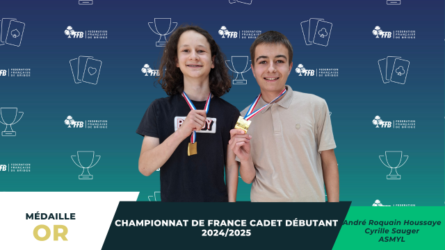 FINALE NATIONALE CADET 1ere année  / 2 