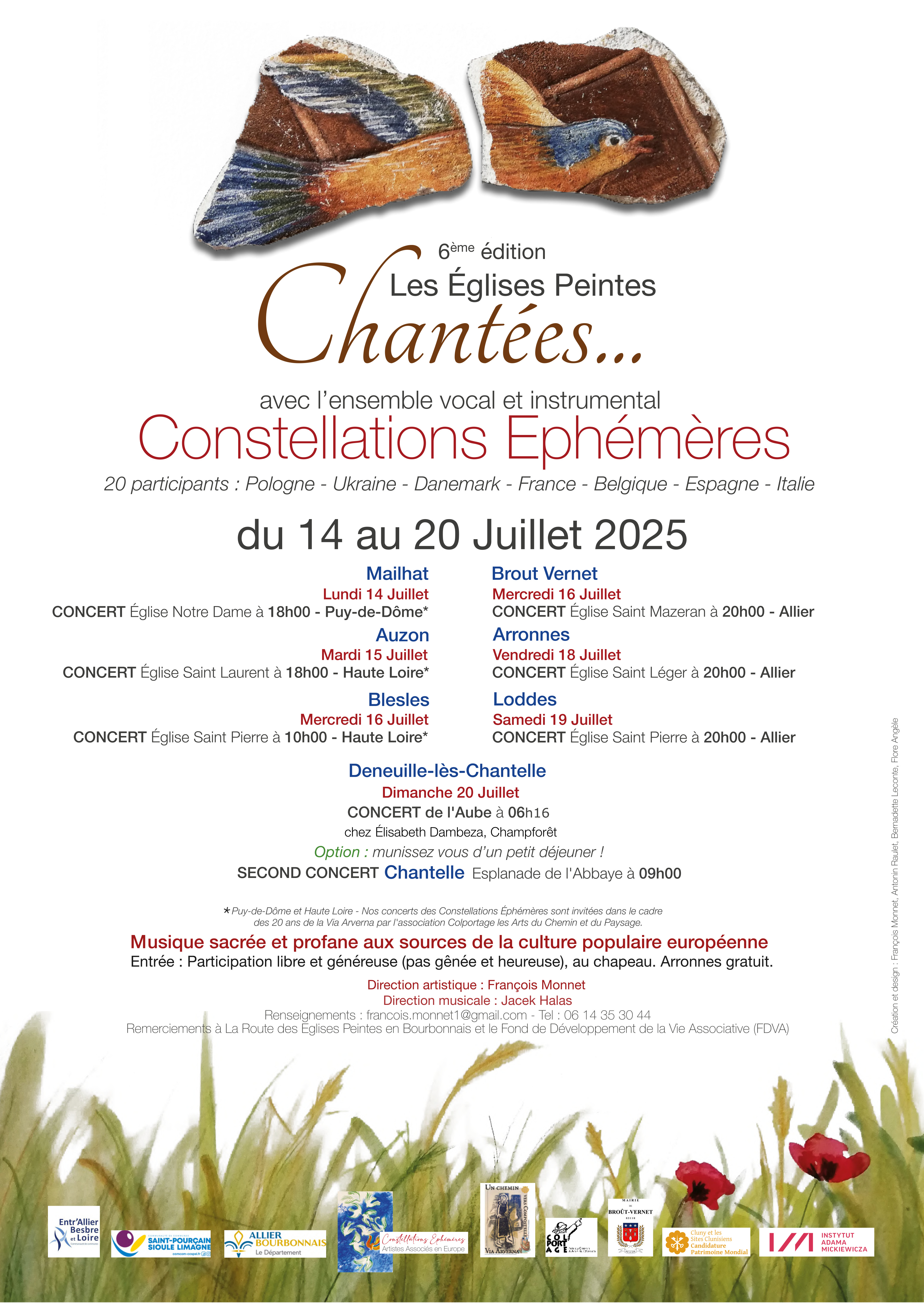 Constellations ephemeres 2025