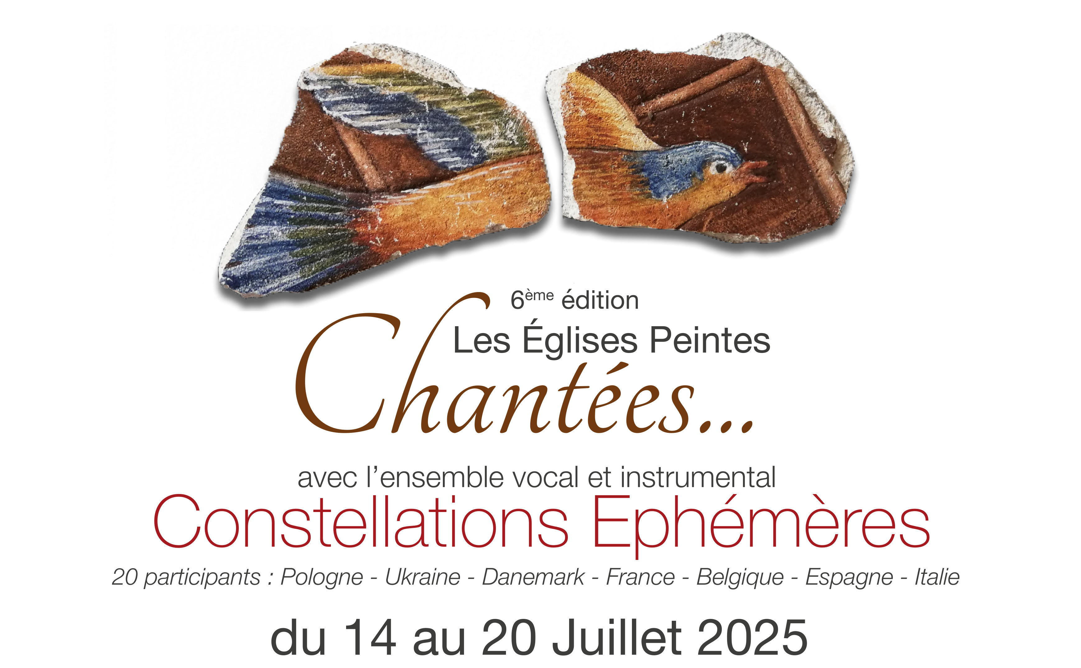 Constellations Ephémères à Chantelle le 20 juillet 2025