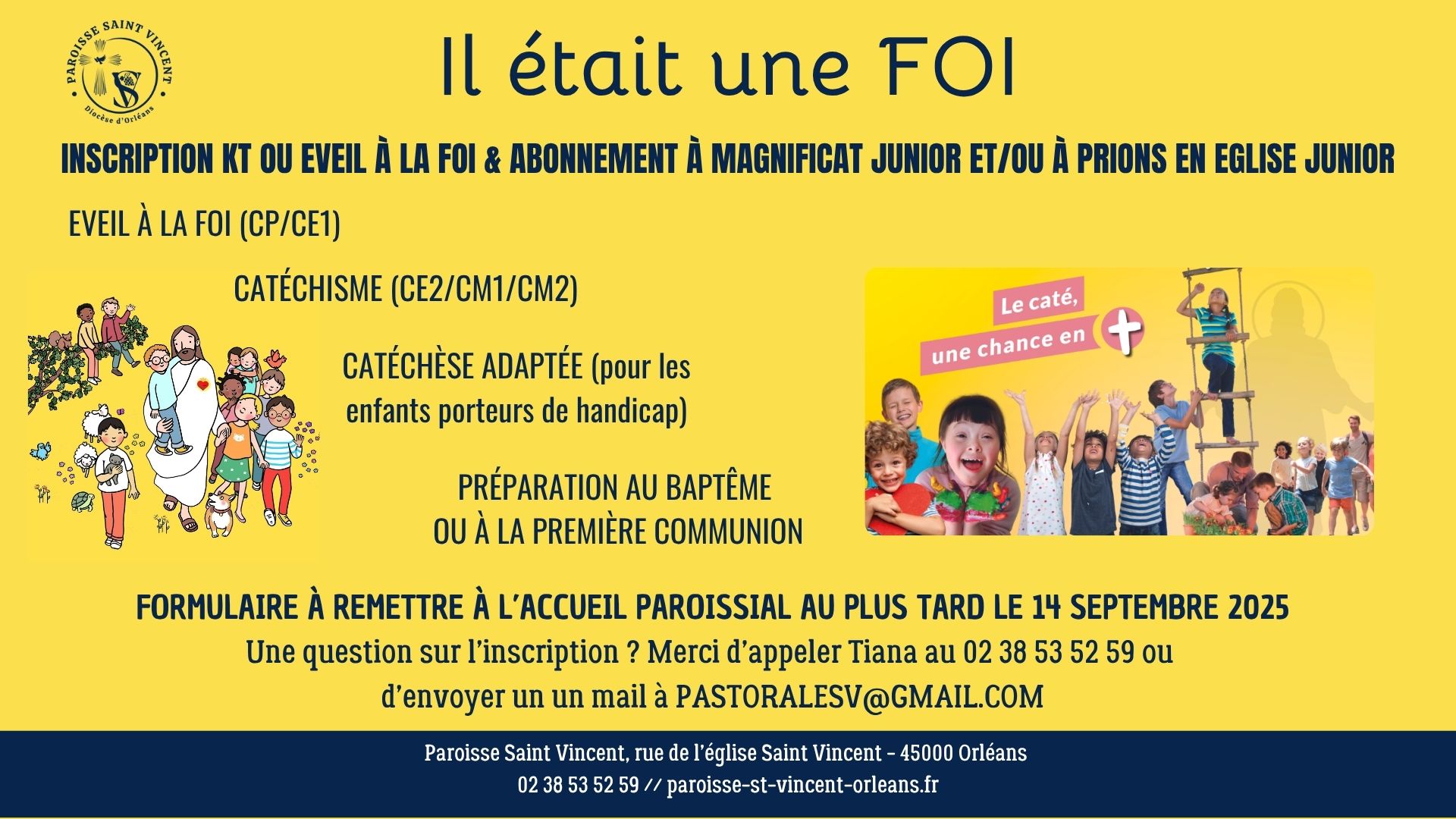 Inscription kt eveil a la foi abonnement 2025 2026 3