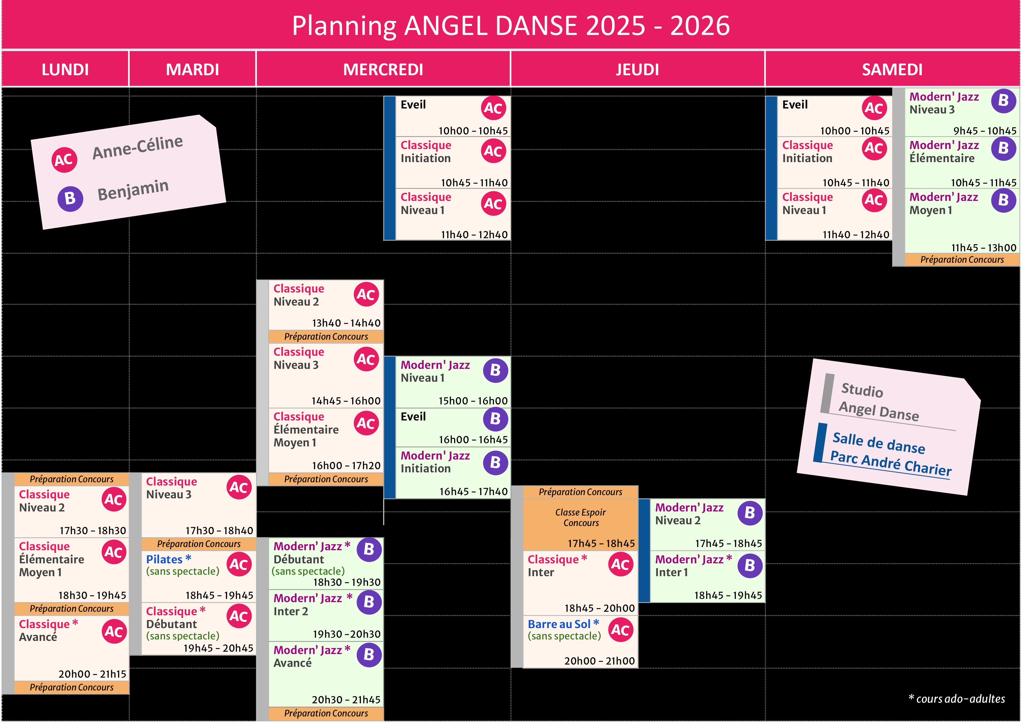 Planning-Angel-Danse-2025-2026-Google-Sheets-Black page-0001