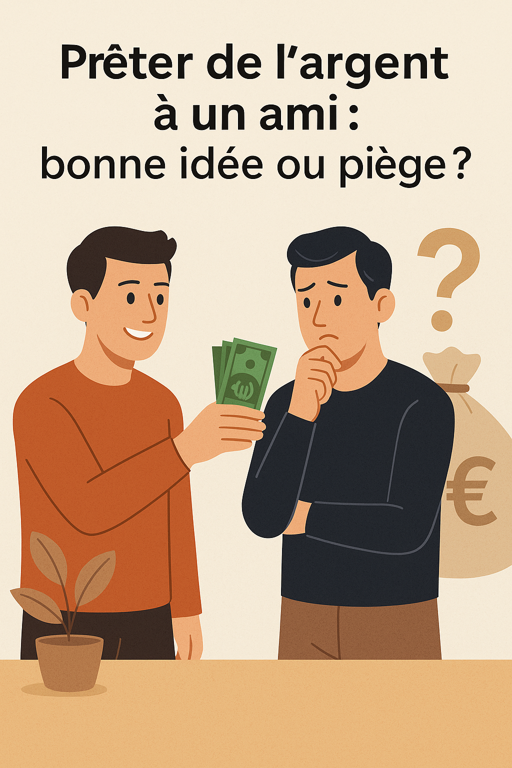 Prêter de l’argent à un ami : bonne idée ou piège ?