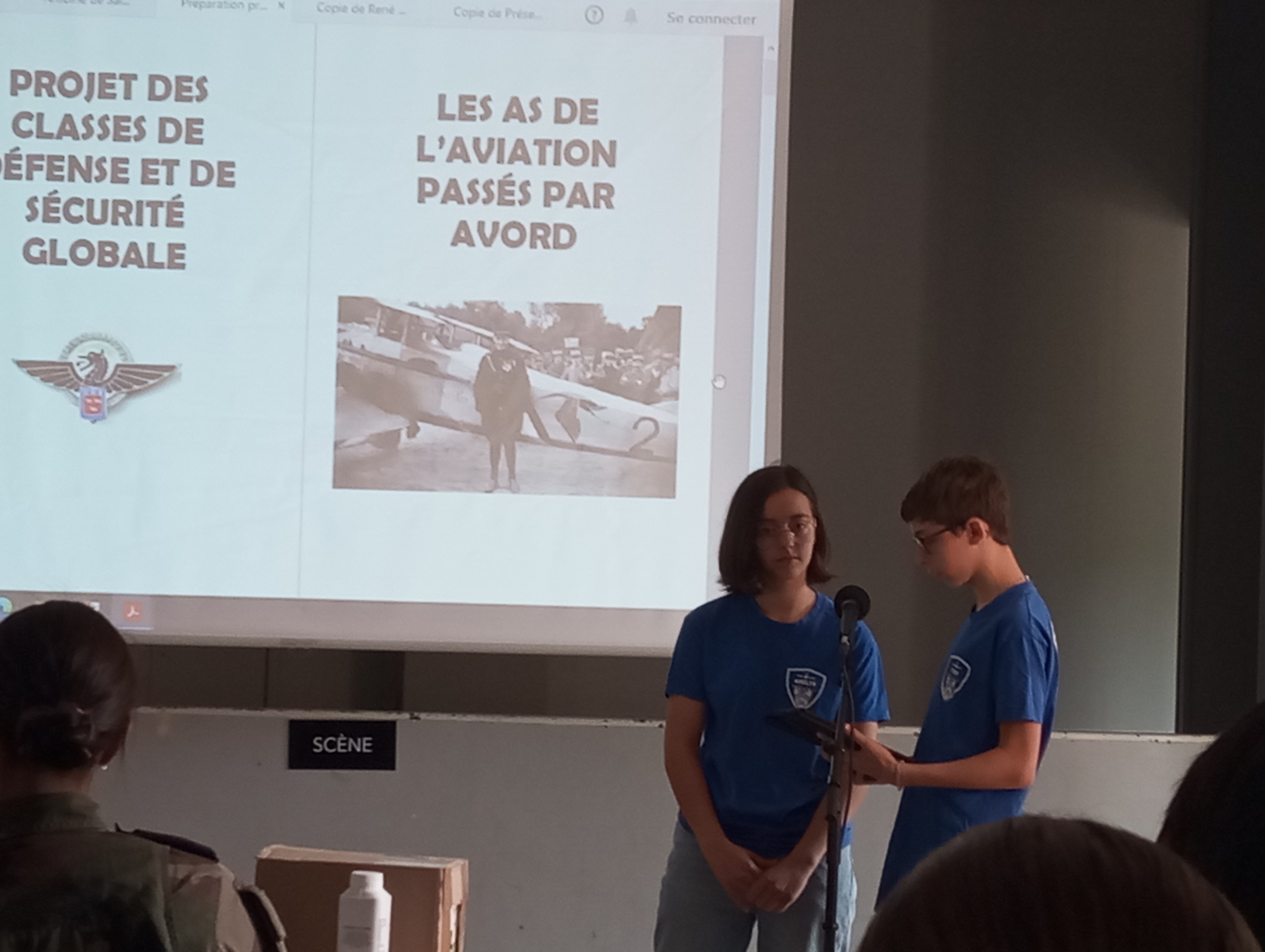 Les 4èmes de la Classe Défense s'illustrent aux Olympiades de la BA 702