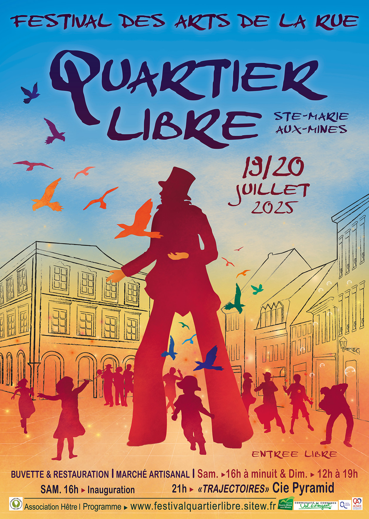Festival-art-de-rue quartier-libre 2025-association hetre