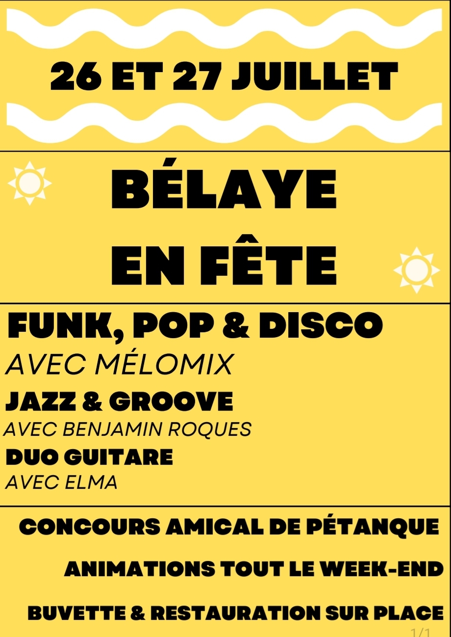 Belaye en fete