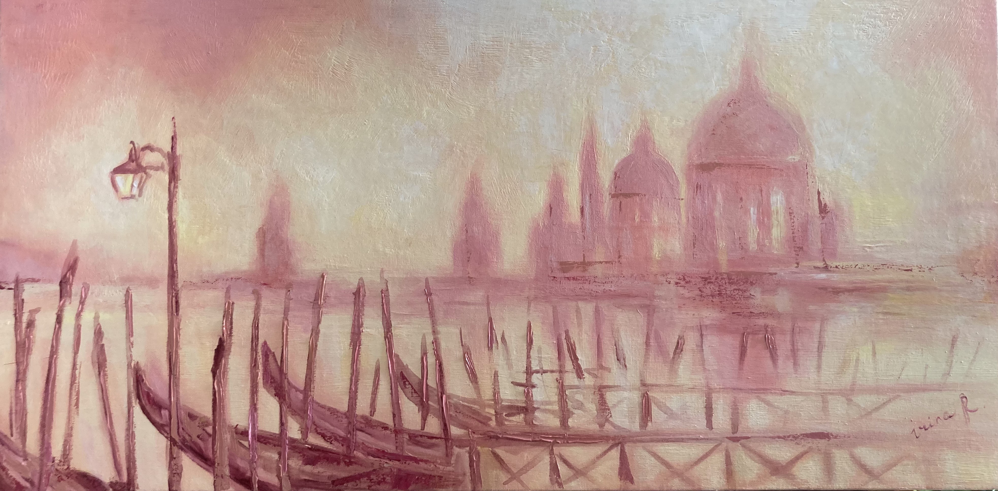 Venise matin peinture irinart