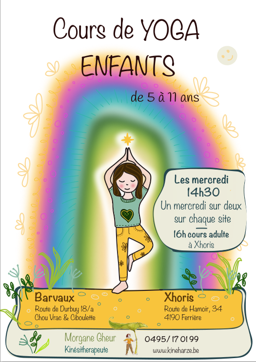 Cours de Yoga pour enfants à Burbuy et Ferrière
 par Gheur Morgane