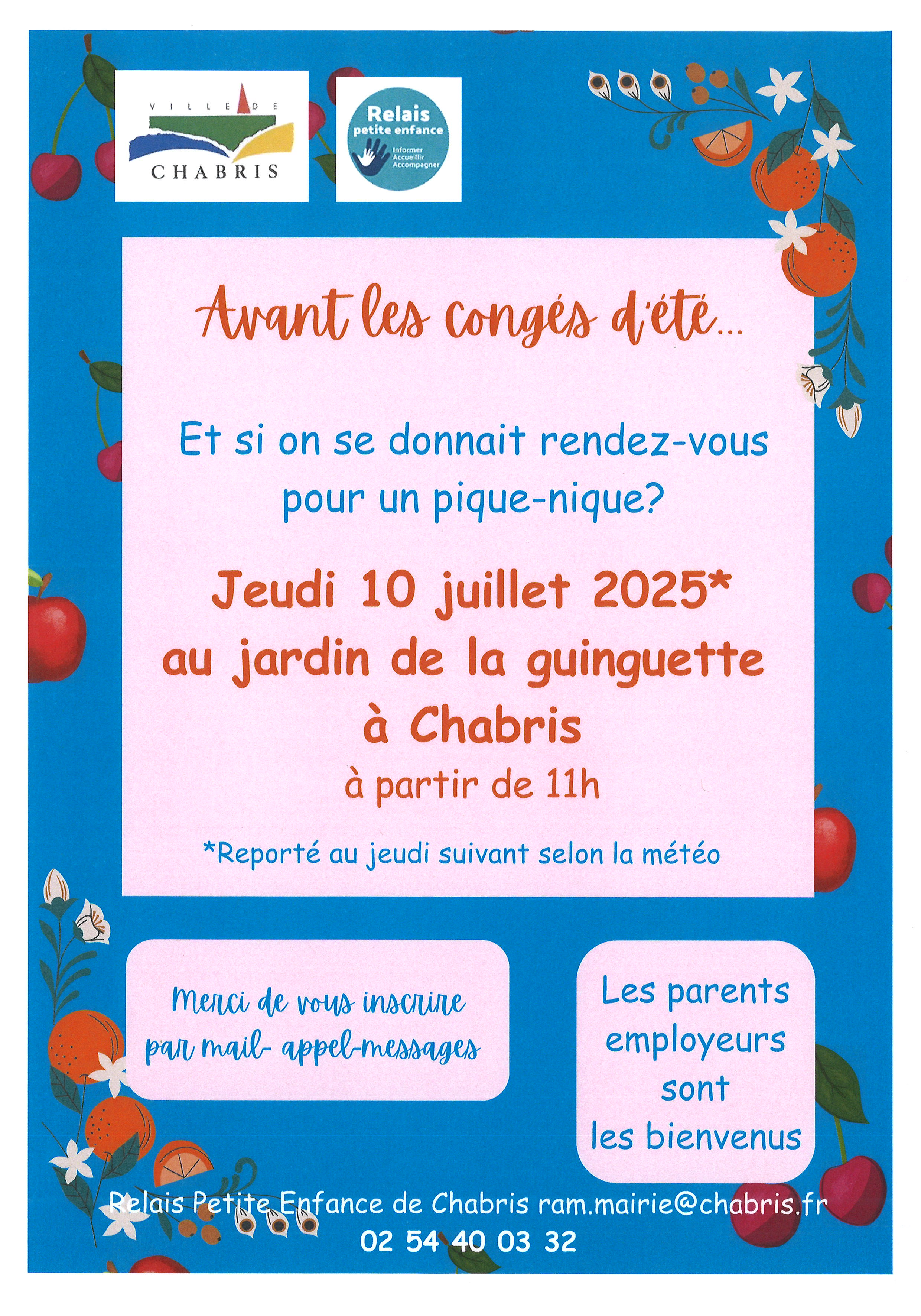 Relais Petite Enfance : pique-nique