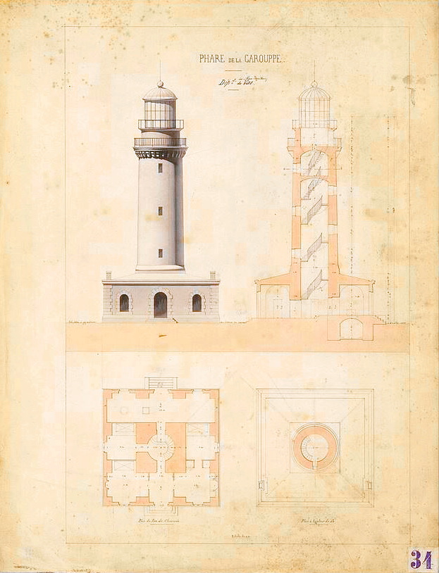 Plan-du-Phare-de-la-Garoupe-Arch-Nat-