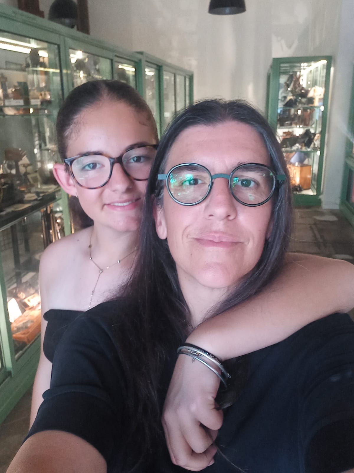 Magali et Thalia de permanence au Musée
