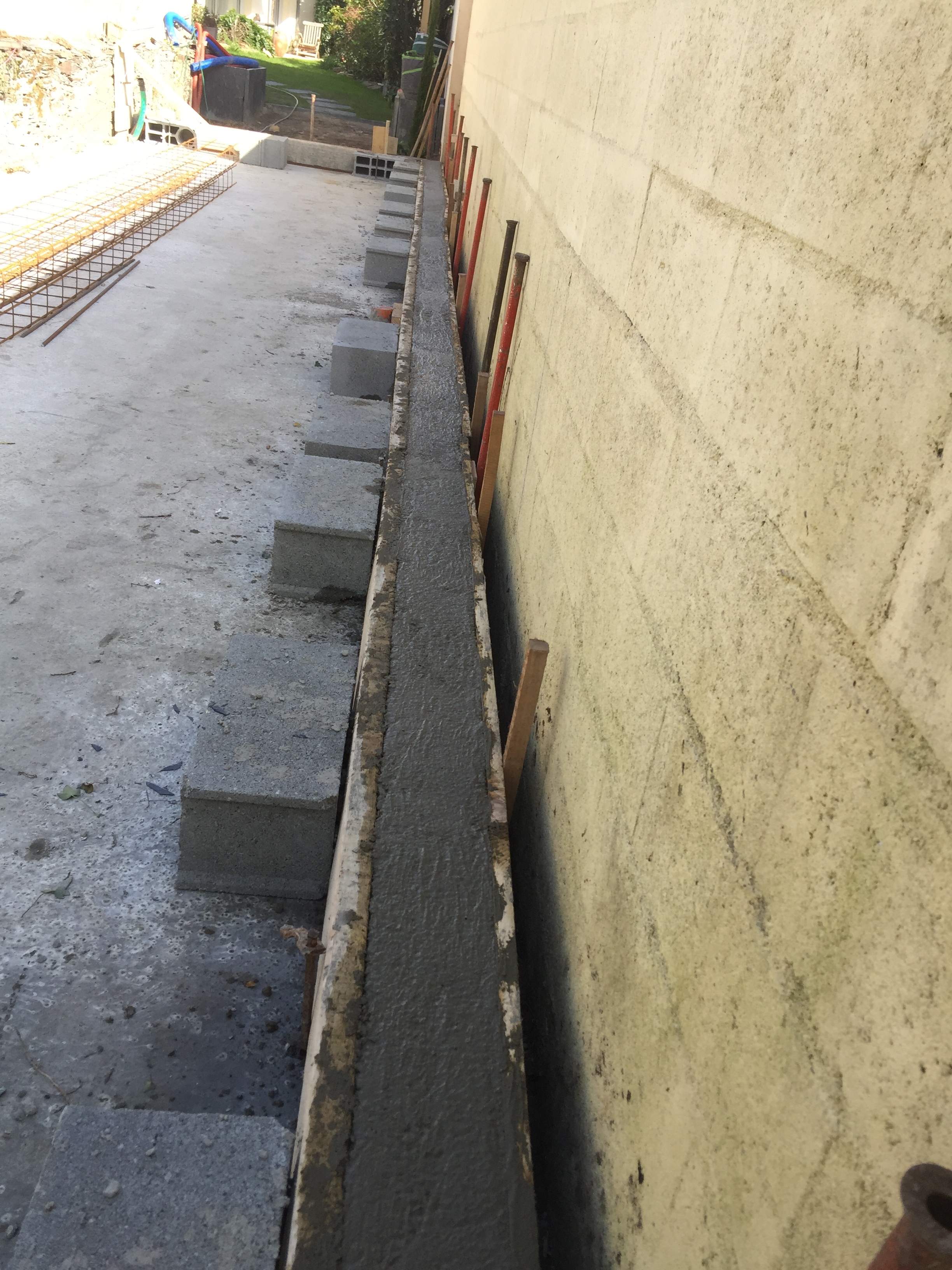Avo renovation realisation d un garage maconnerie ossature bois menuiserie a angers 5