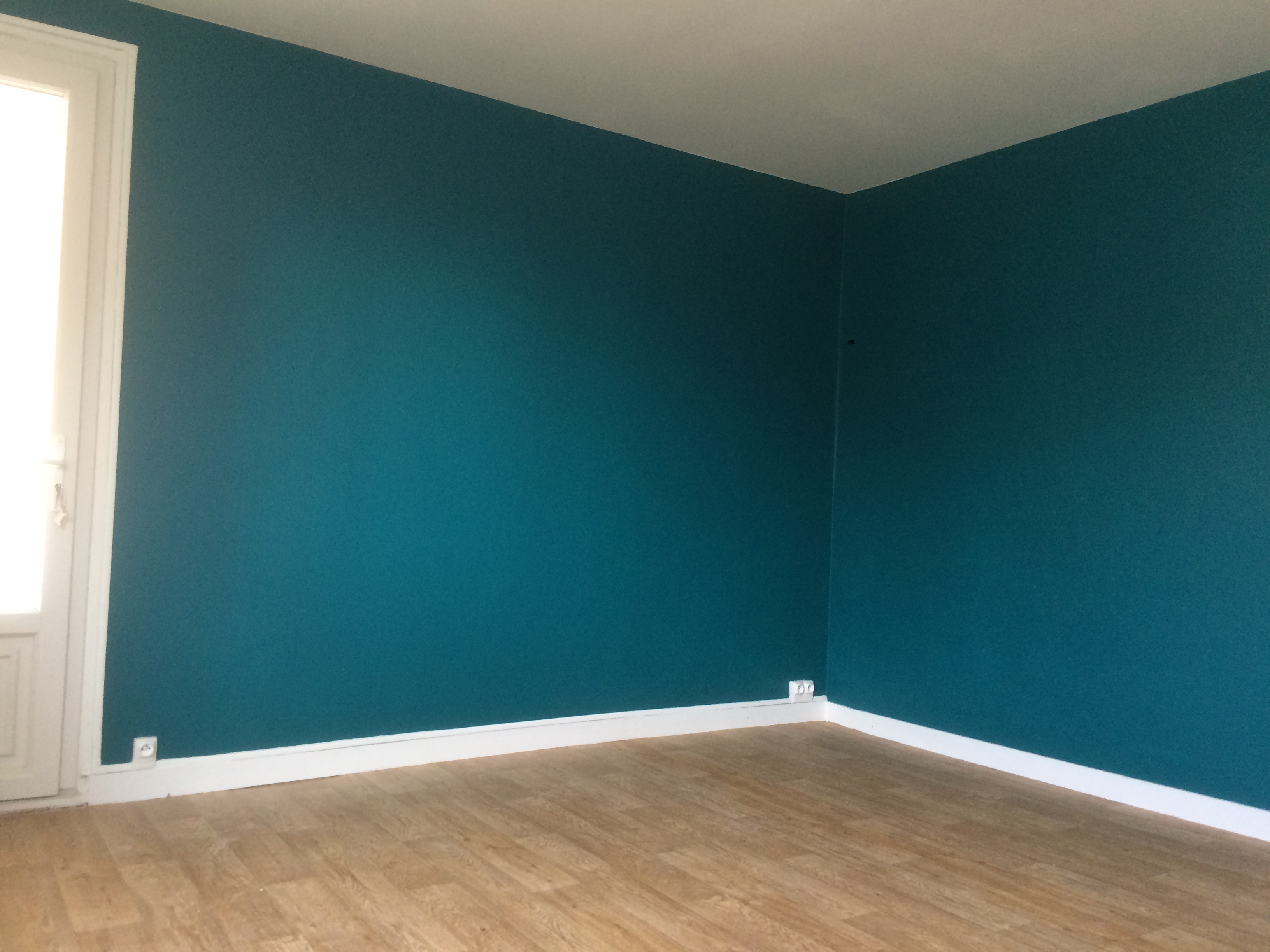 Avo renovation peinture salon sejour et parquet angers 2