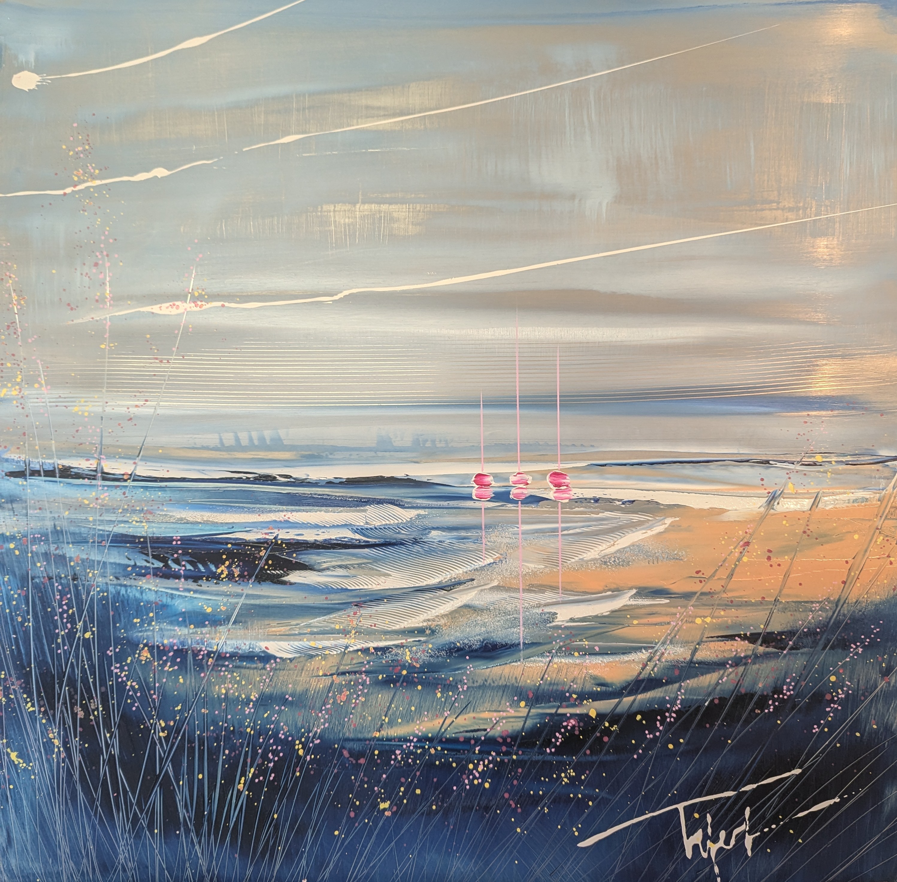 La maree 2025 metal 60x60