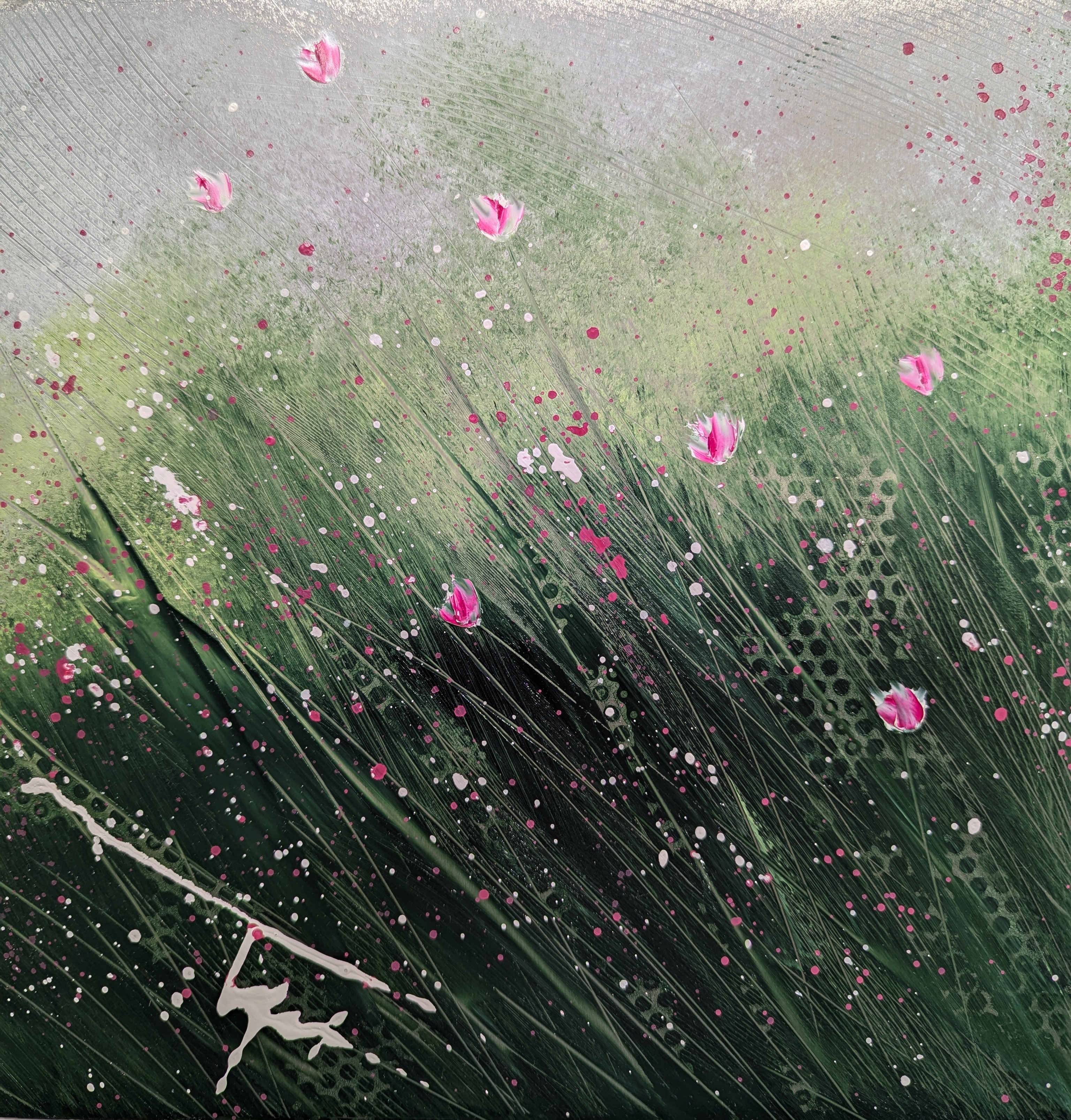 Parfum de printemps 2025 metal 30x30