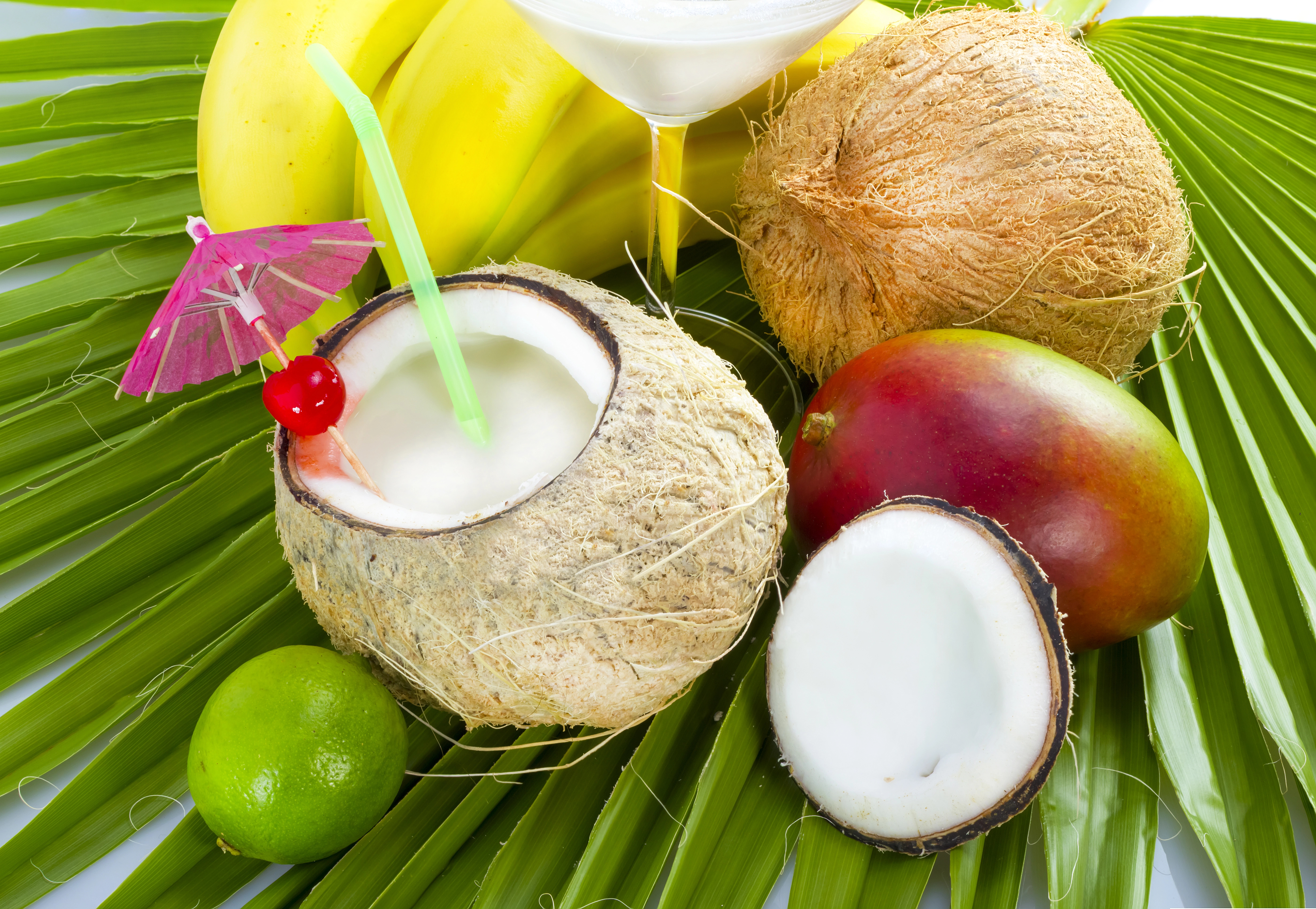 Mangue et coco