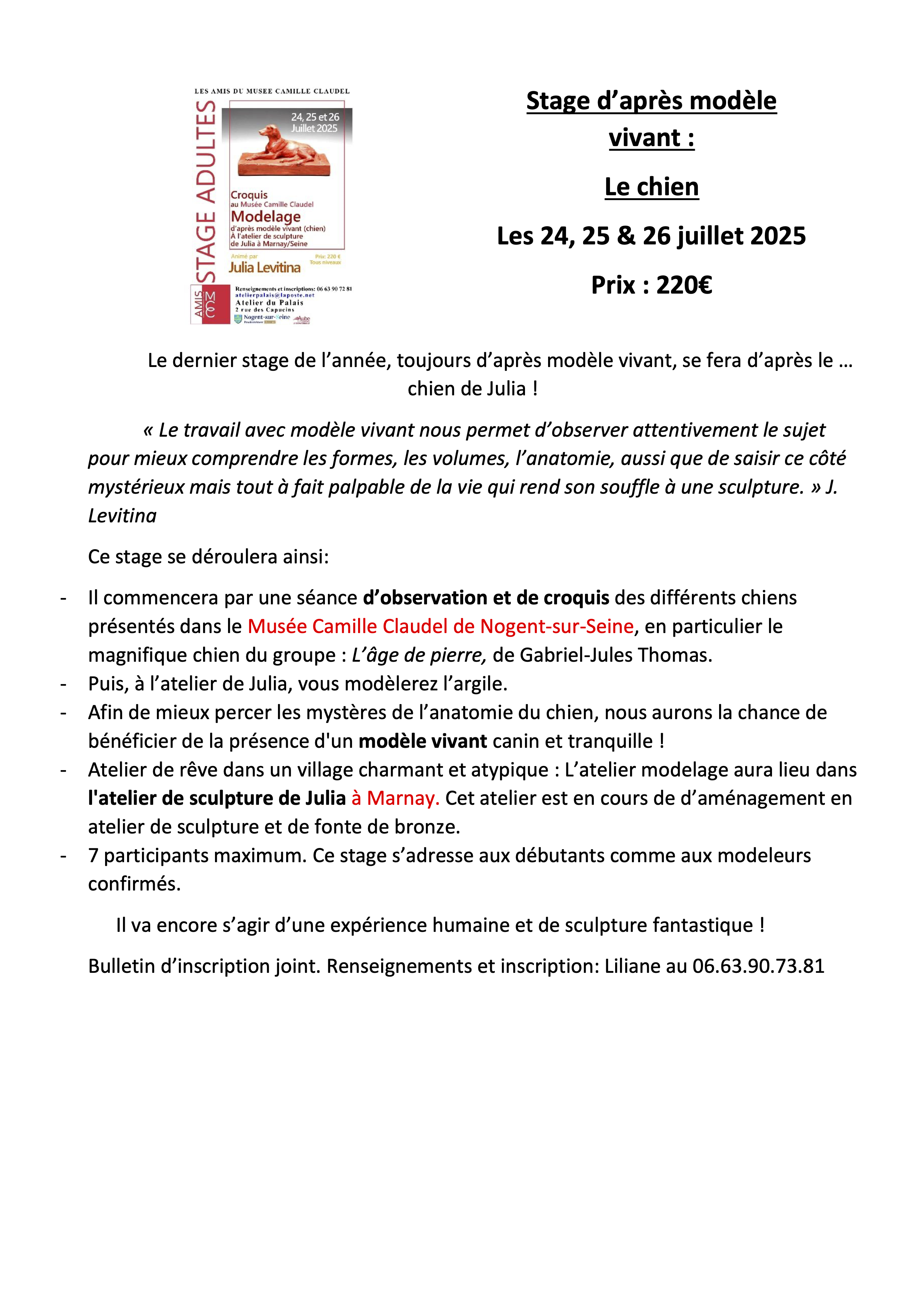 Laius-stage-vie-de-chien