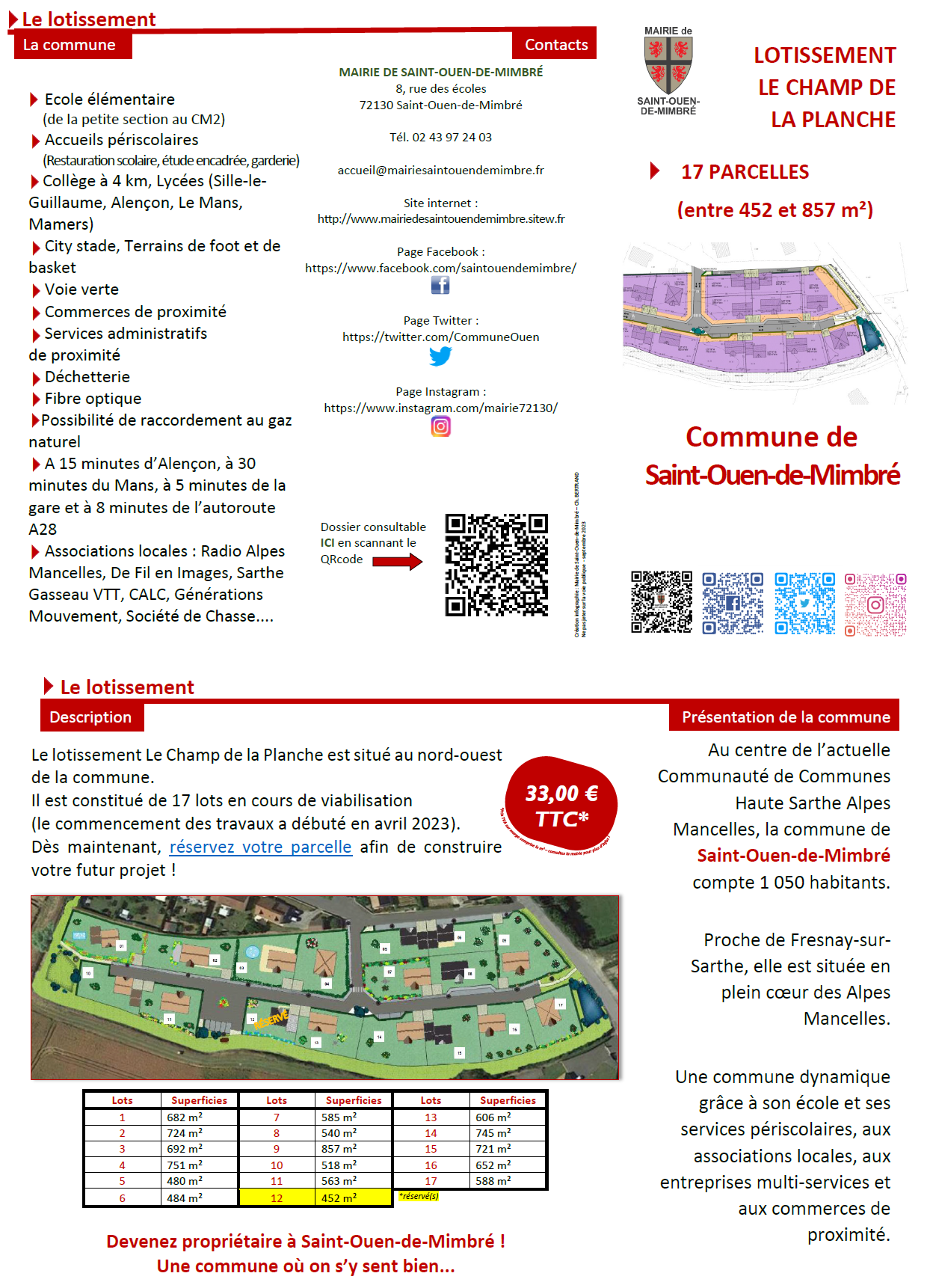 Lot la planche flyers