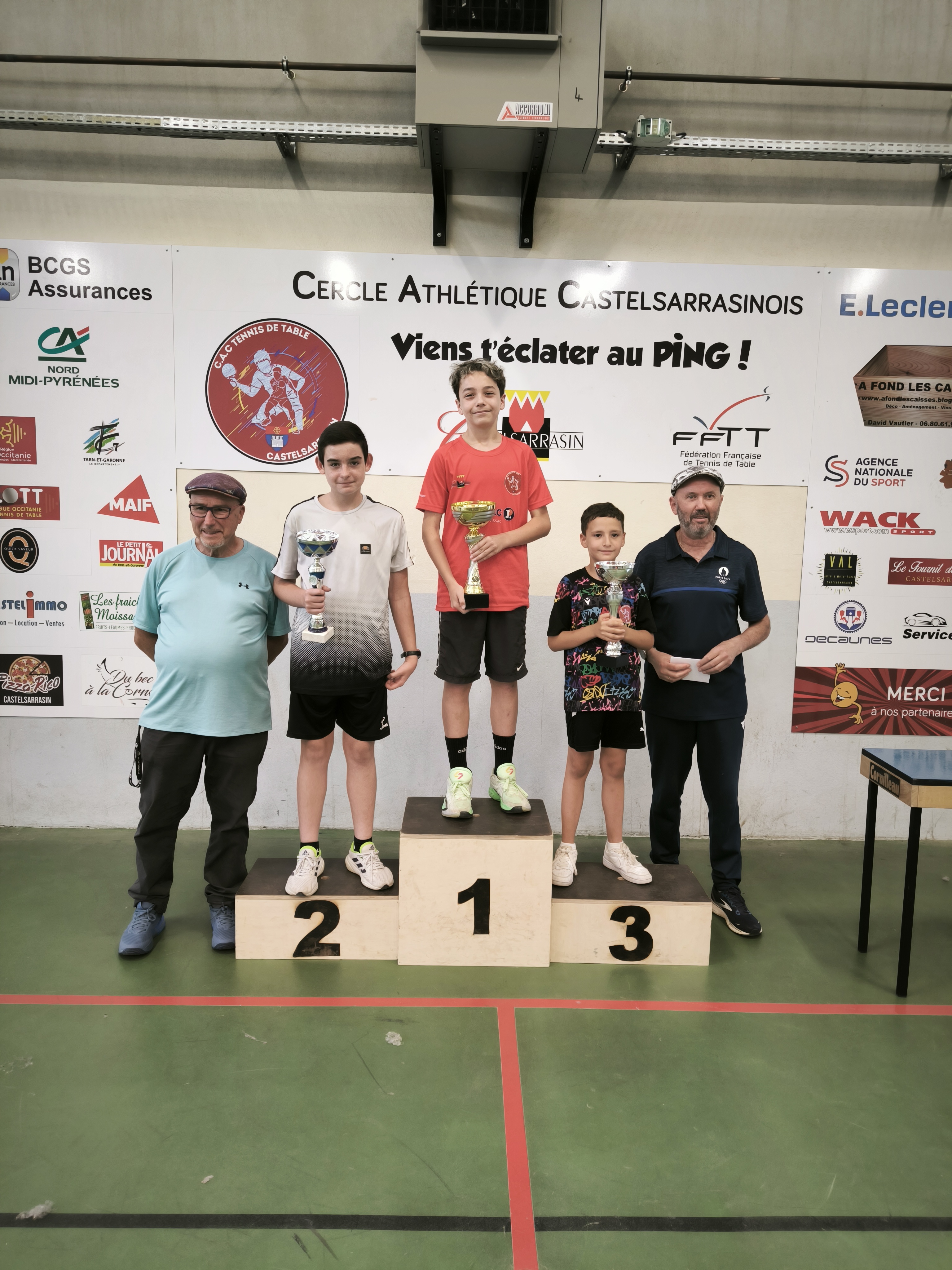  Soirée de clôture au CAC Tennis de table