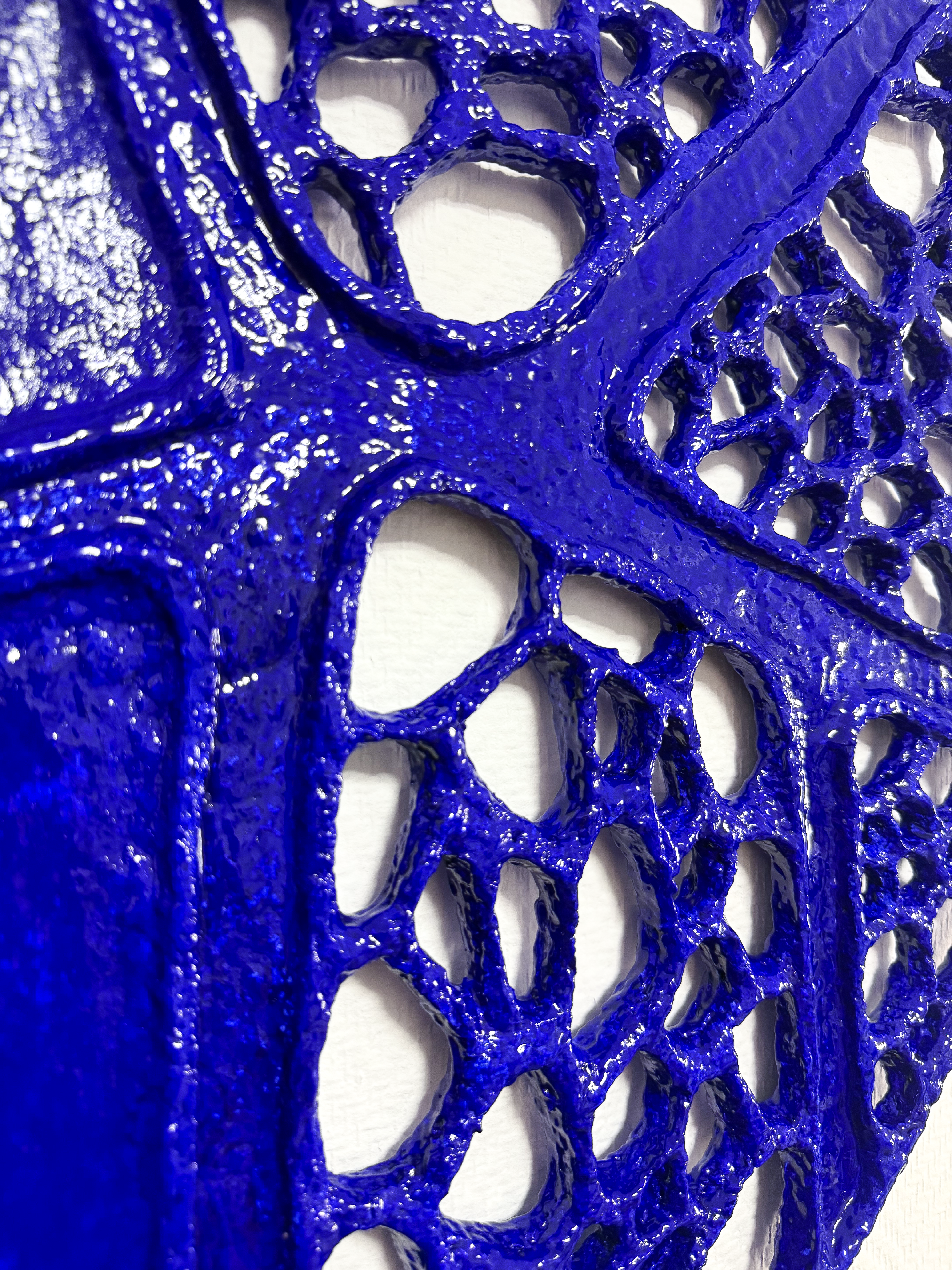 Oeuvre bleu de miel 9