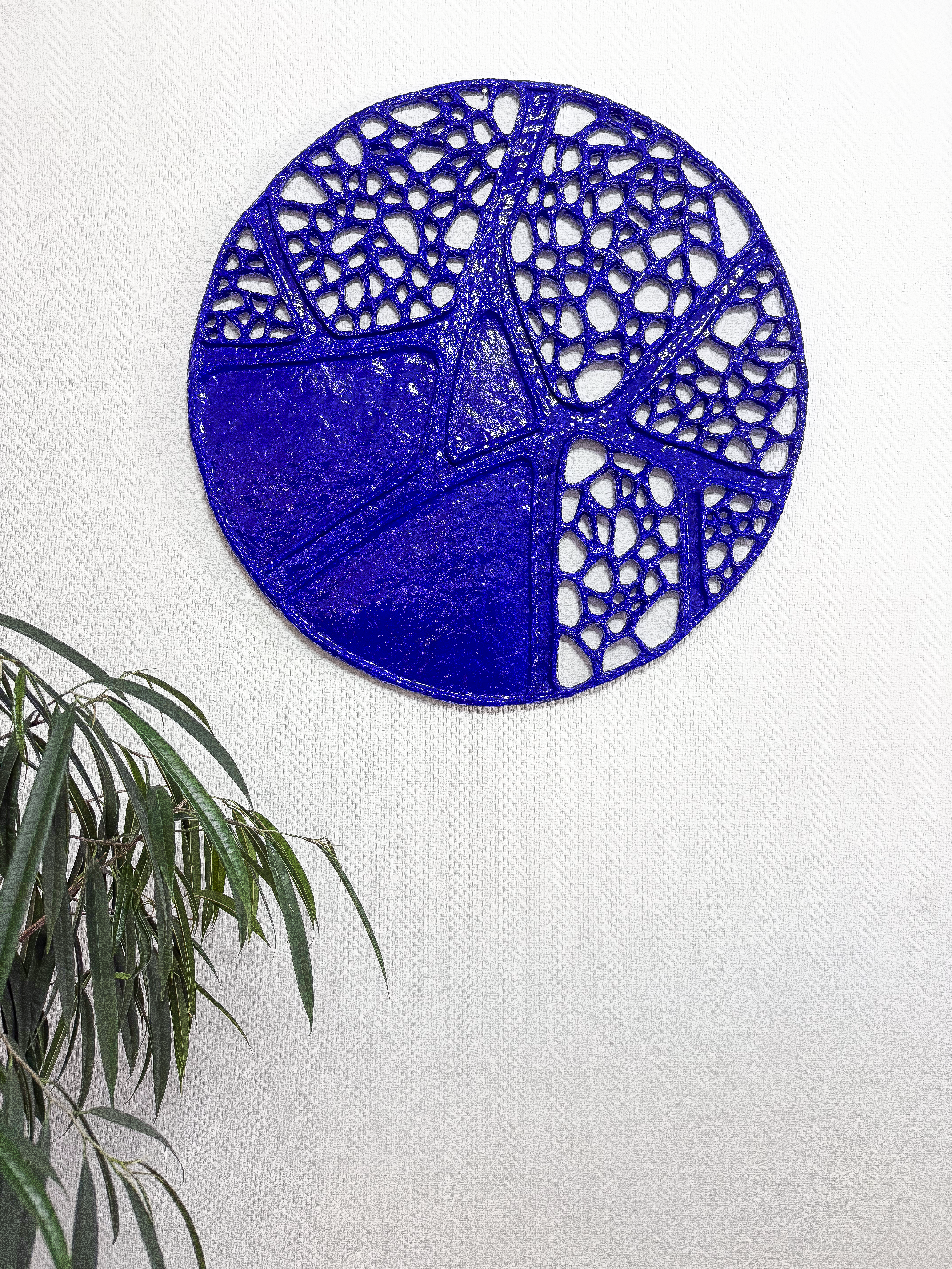 Oeuvre bleu de miel 12