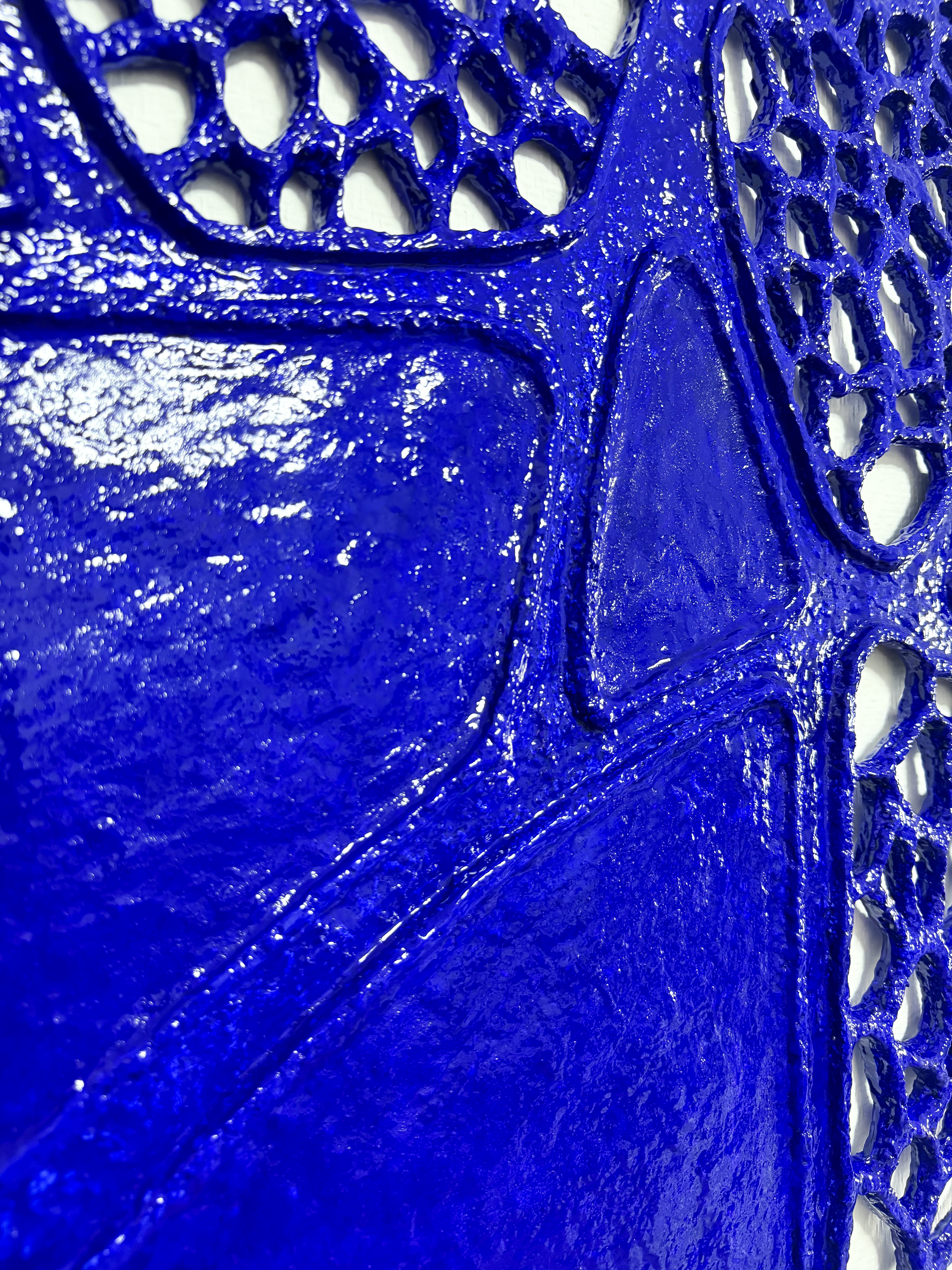 Oeuvre bleu de miel 15