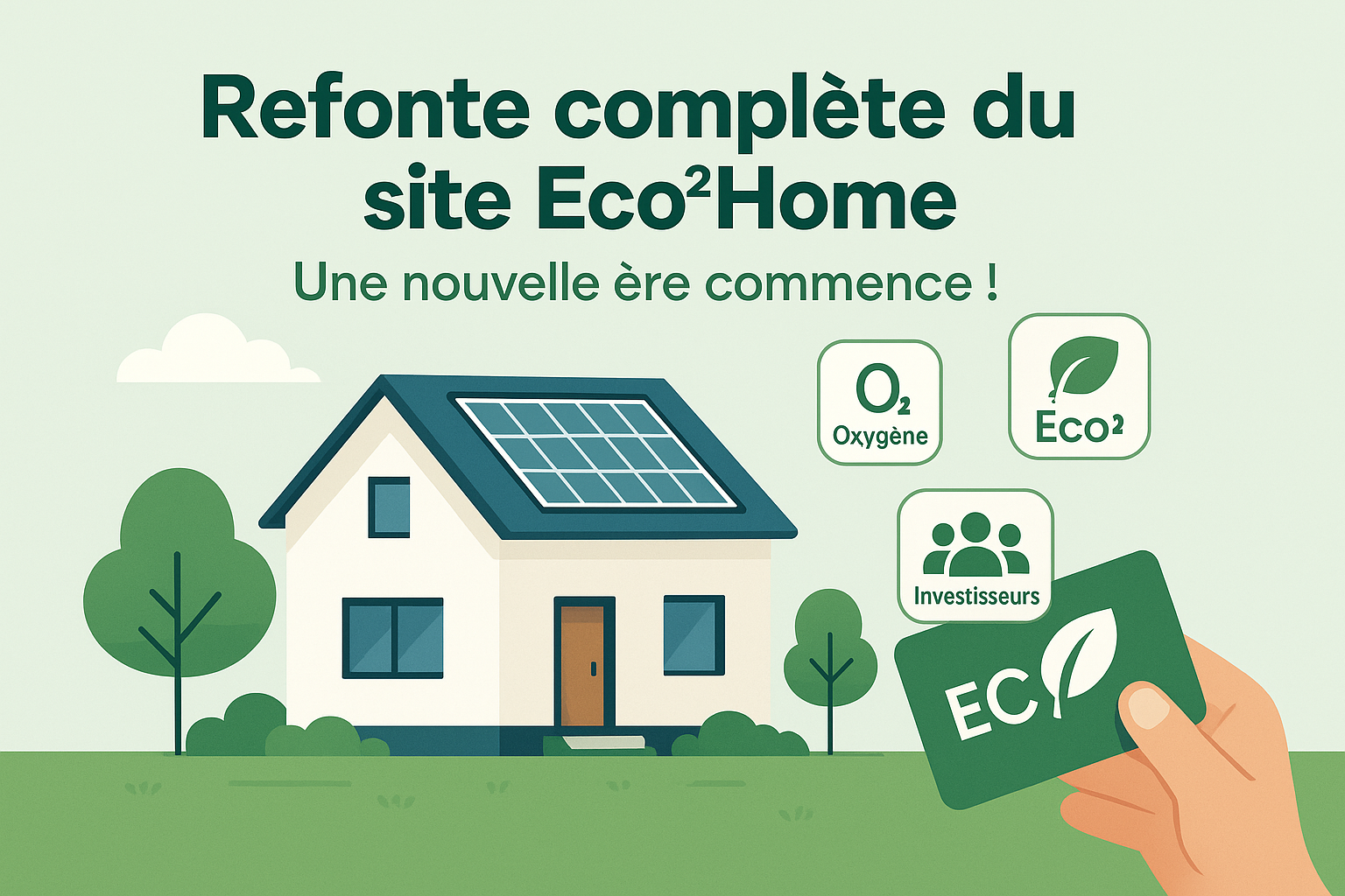 Refonte complète du site Eco²Home : une nouvelle ère commence !