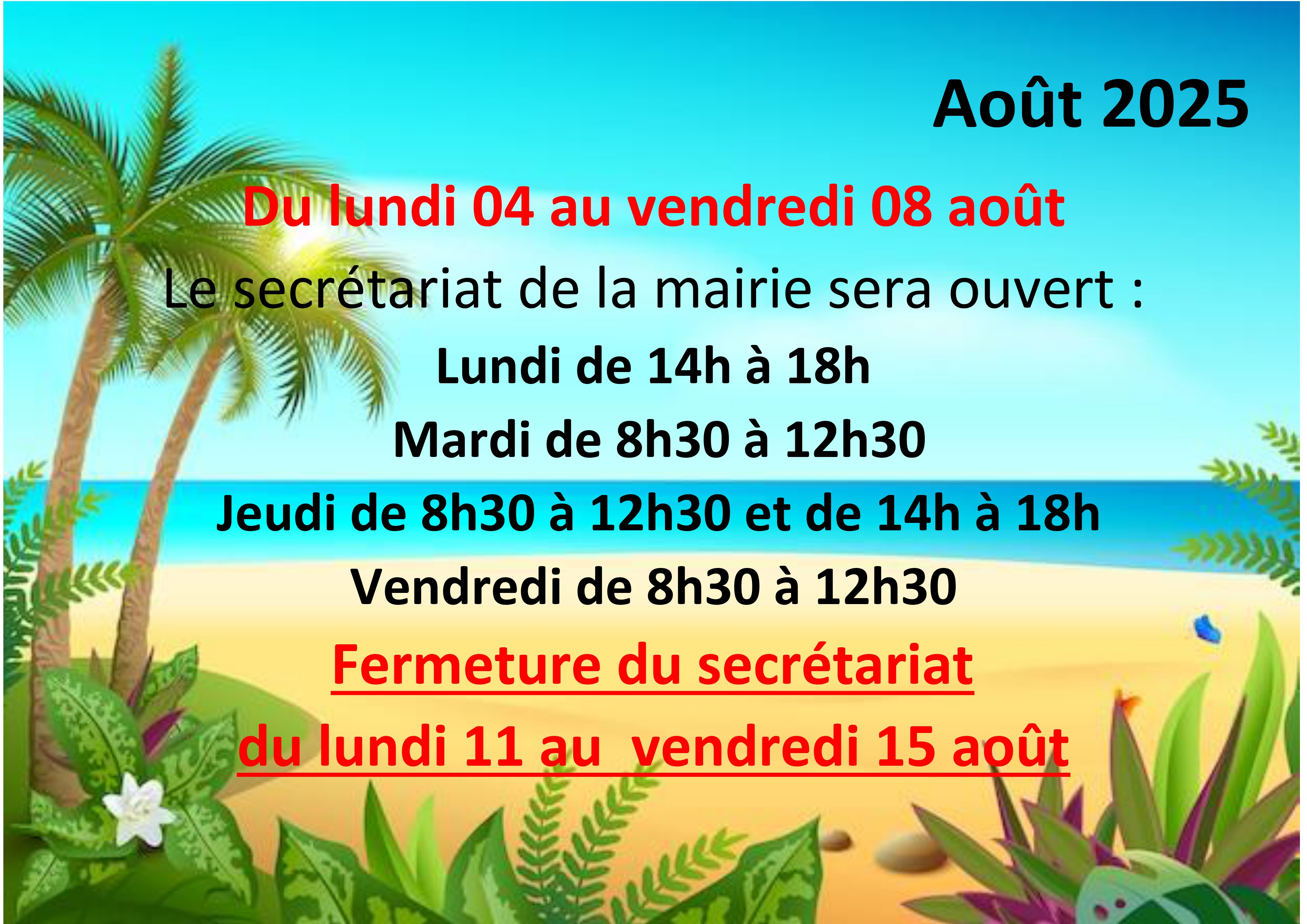 Horaires mairie aout 2025 page 0001