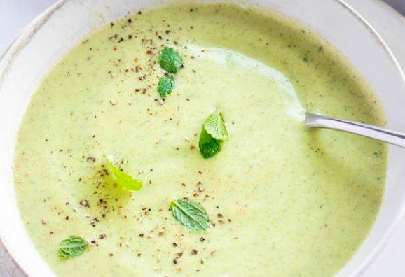 Veloute-de-courgettes