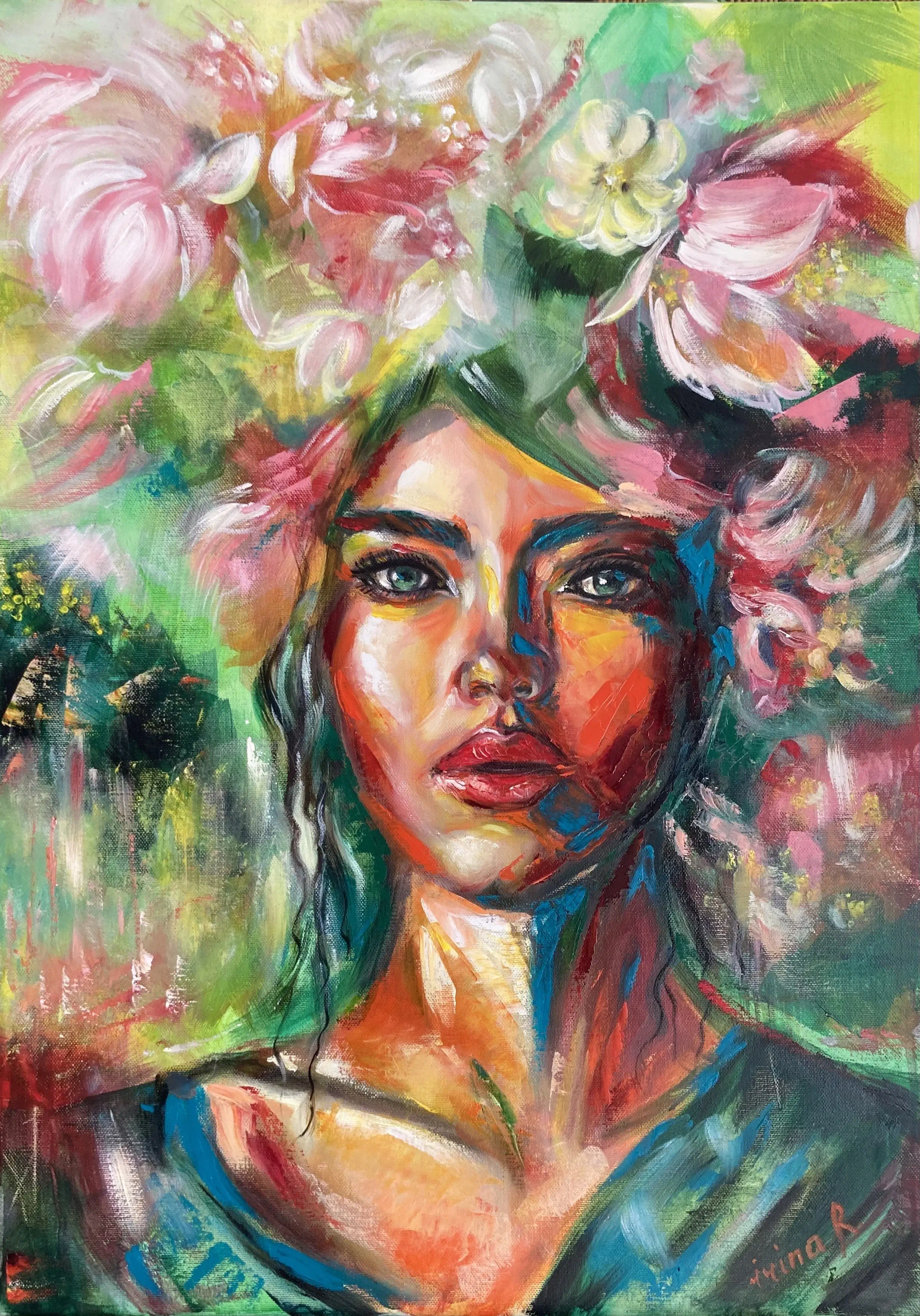 Flora peinture irinart 1 