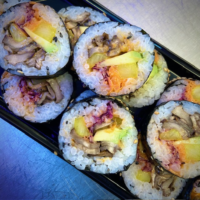Gimbap shiitake