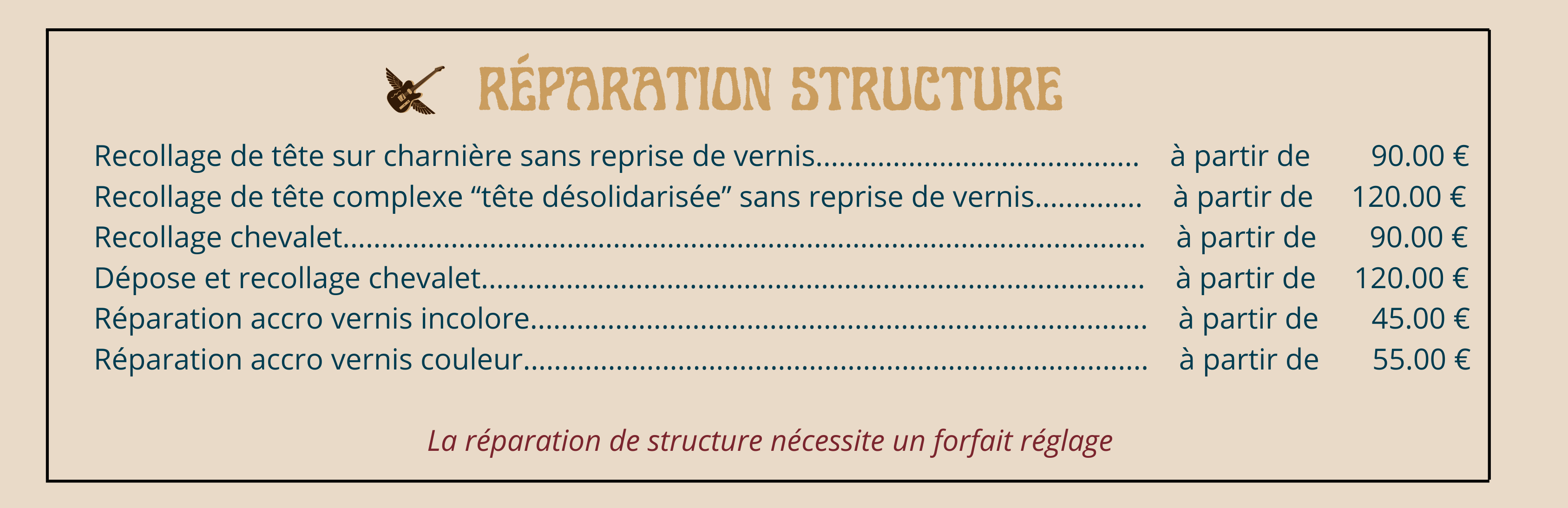 Reparation-structure