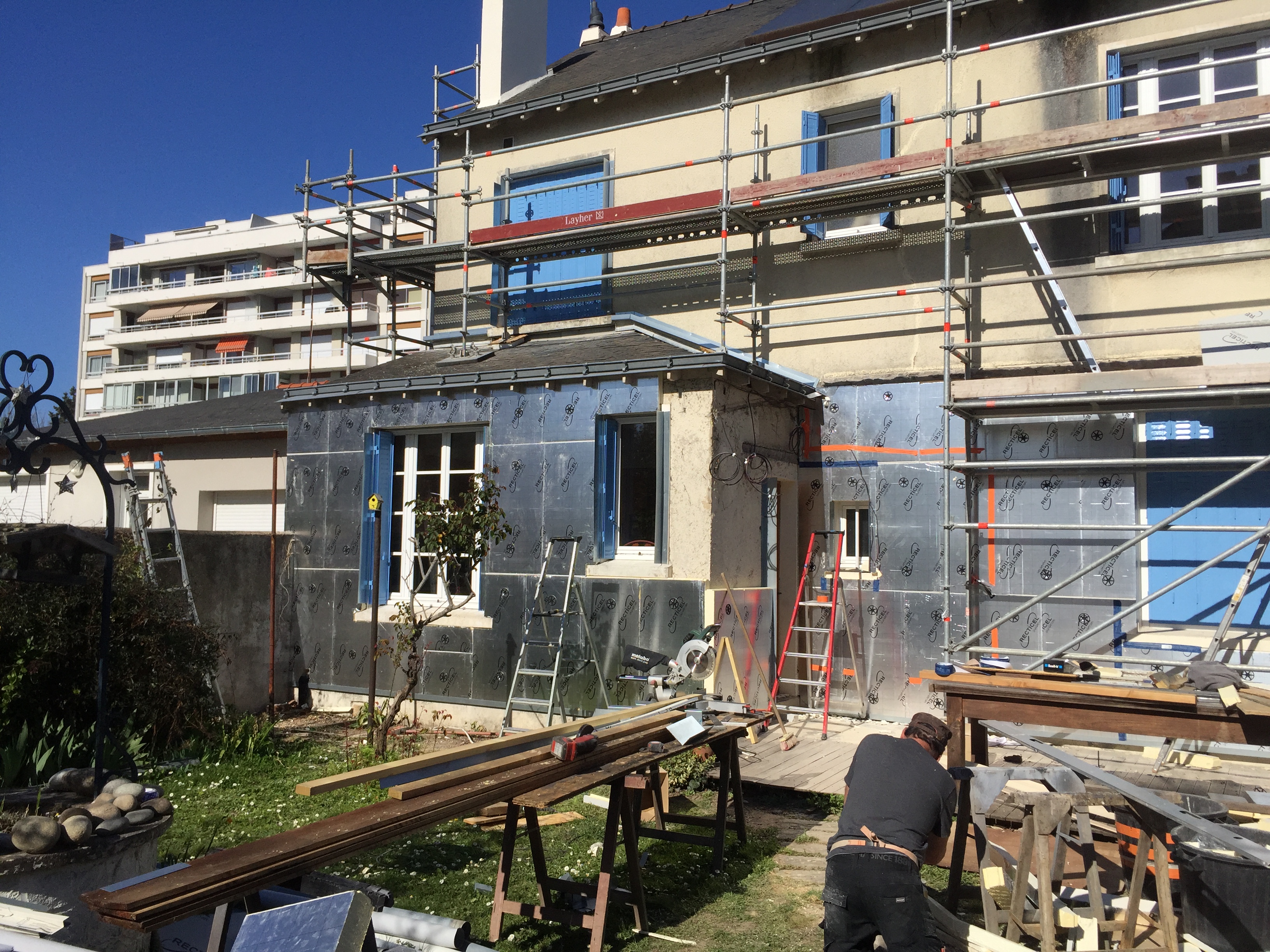 Avo renovation realisation maconnerie isolation bardage terrasse menuiserie angers 13