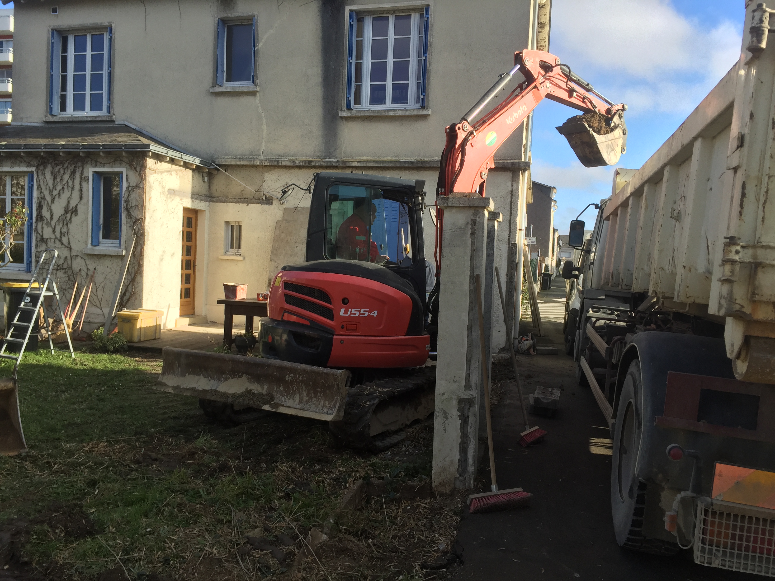 Avo renovation realisation maconnerie isolation bardage terrasse menuiserie angers 1