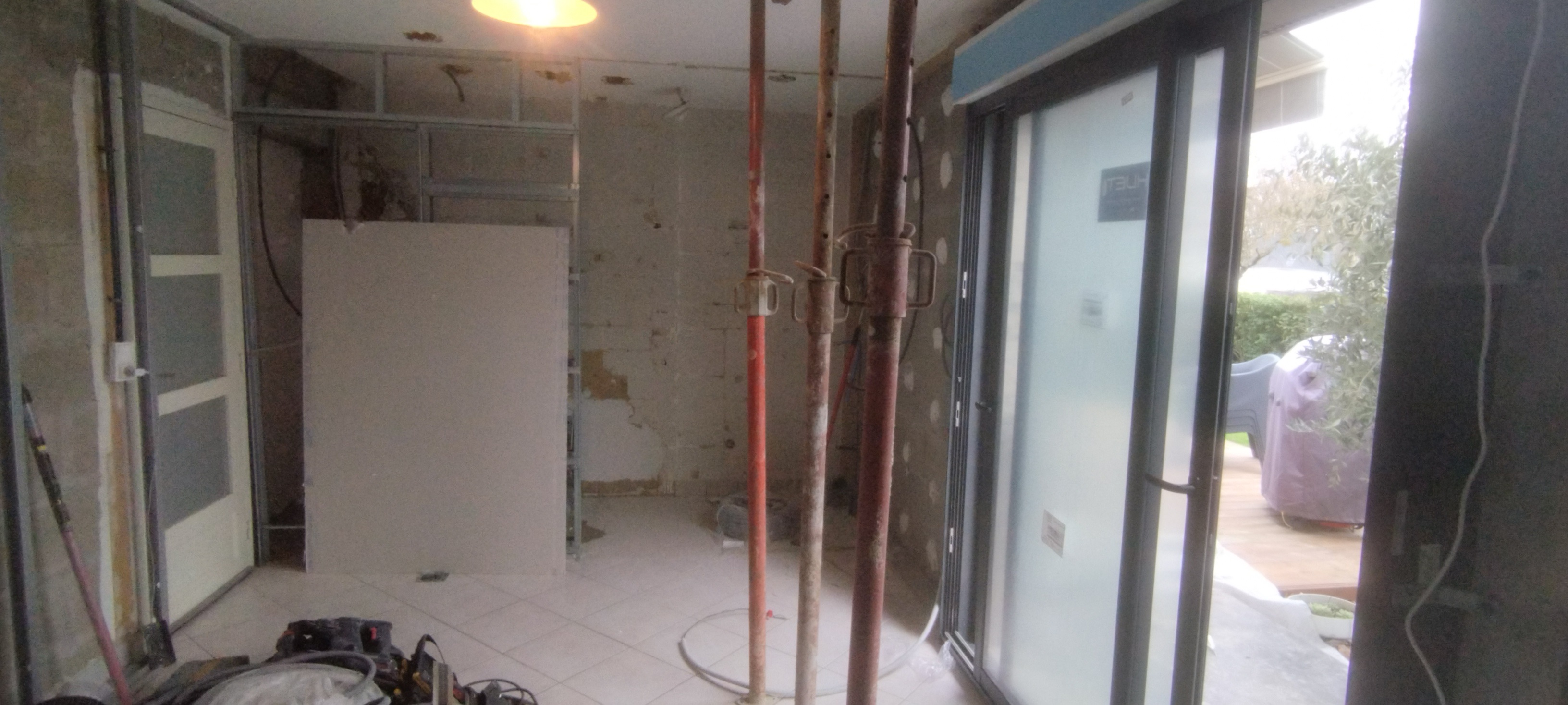 Avo renovation angers creation d une ouverture en maconnerie menuiserie 3