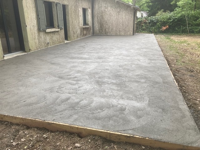 Avo renovation maconnerie creation d une terrasse de 125 m a saint lambert la potherie 1