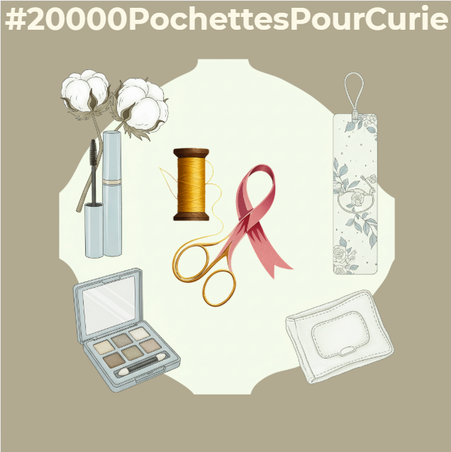 Vos idées donnent vie aux 20 000 pochettes pour l'Institut Curie ! ✨