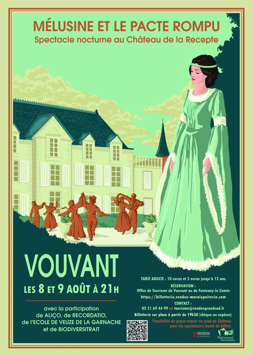 Mélusine et la pacte rompu - Patrimoines du Vouvantais - 2025