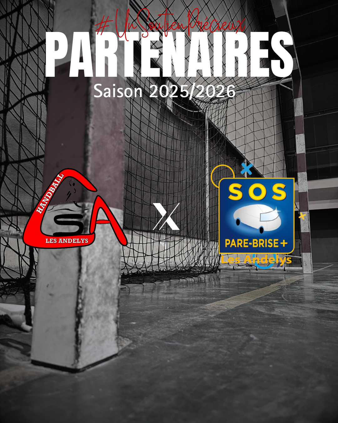 Le CS Andelys et SOS PARE-BRISE+® prolongent leur partenariat