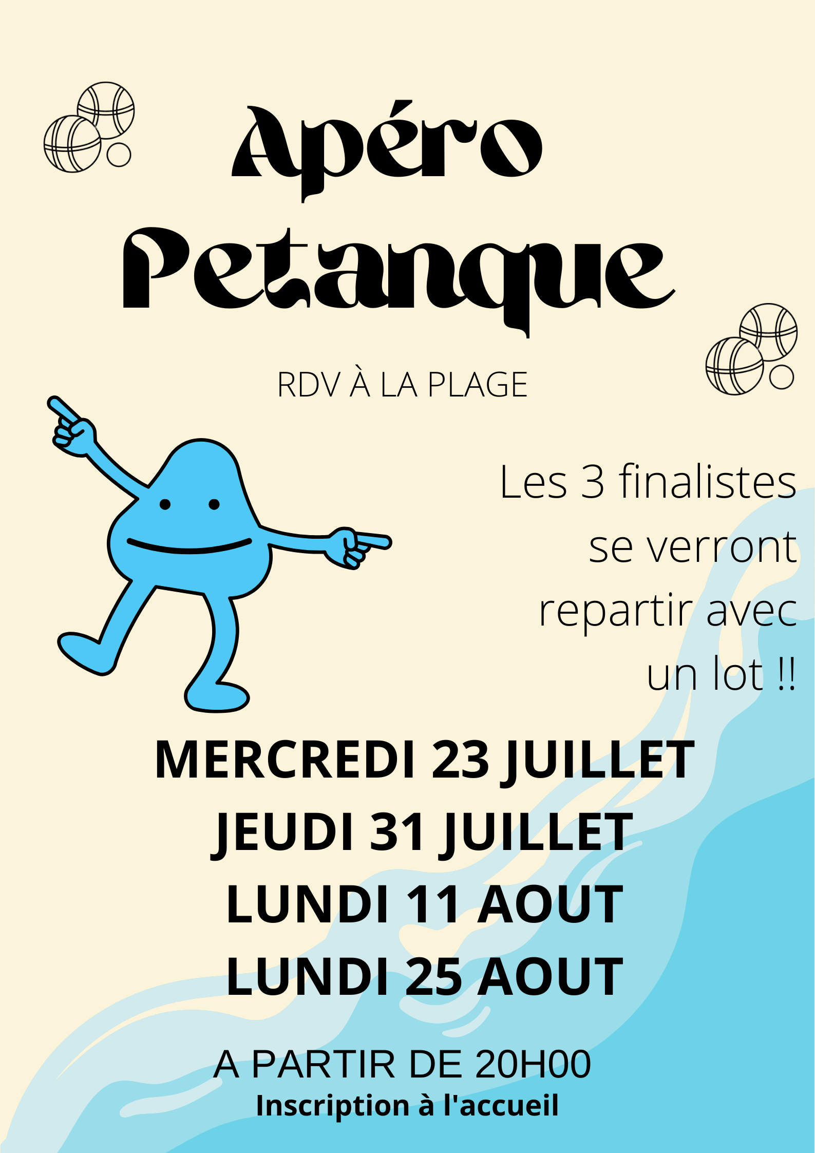 Apero petanque